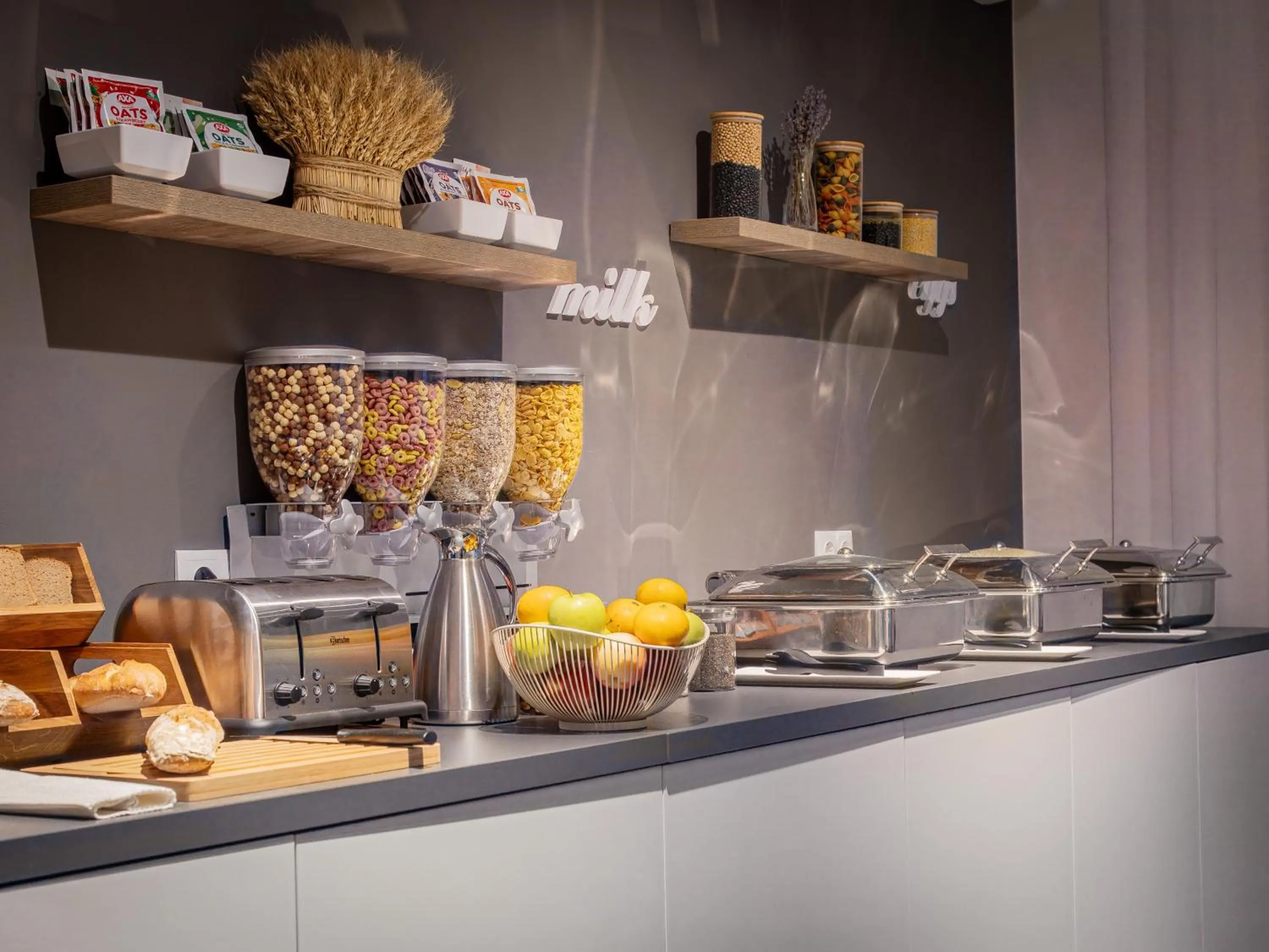 Buffet breakfast in TA Collection Hotel