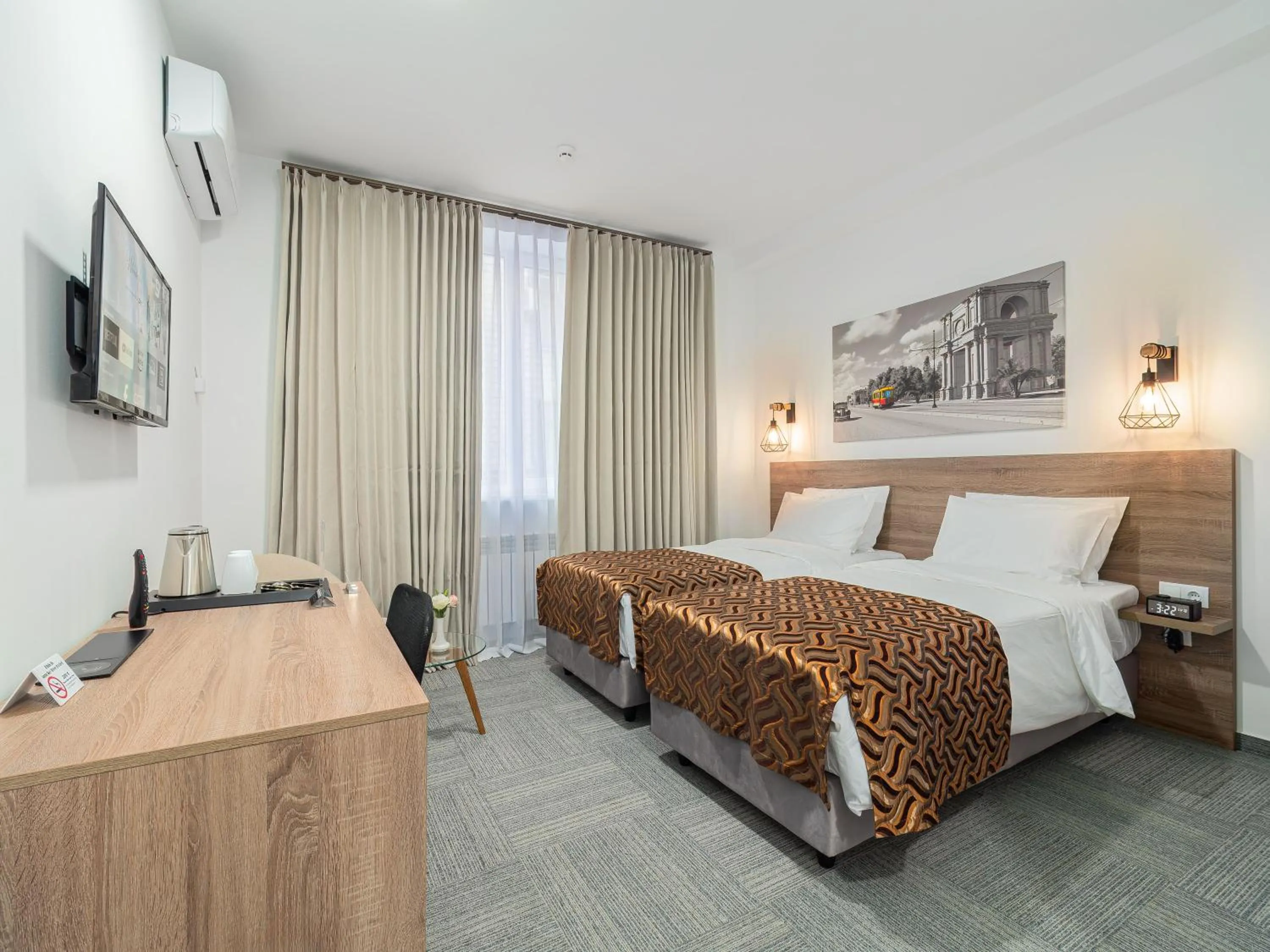 Bed in TA Collection Hotel