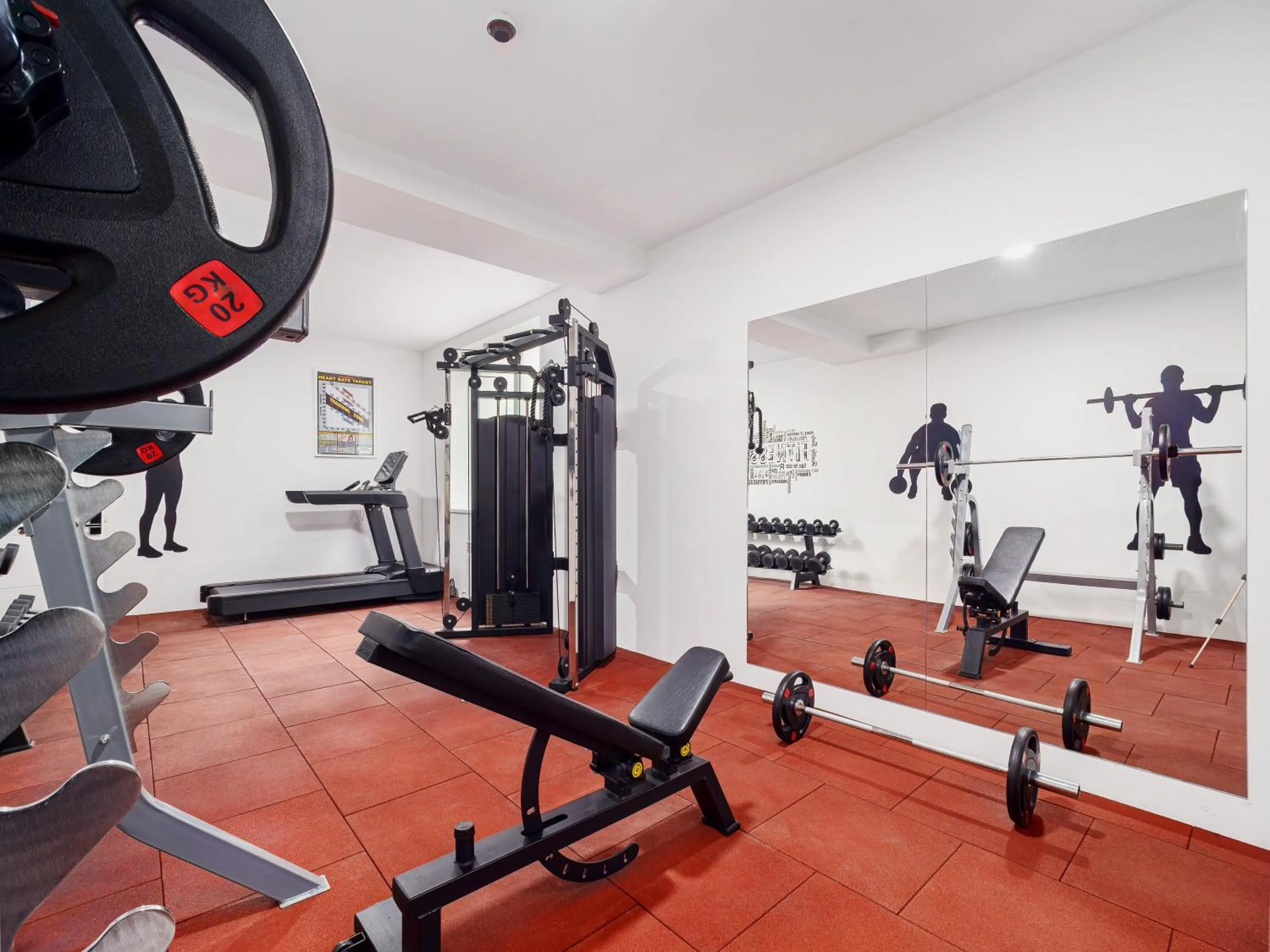 Fitness centre/facilities in TA Collection Hotel