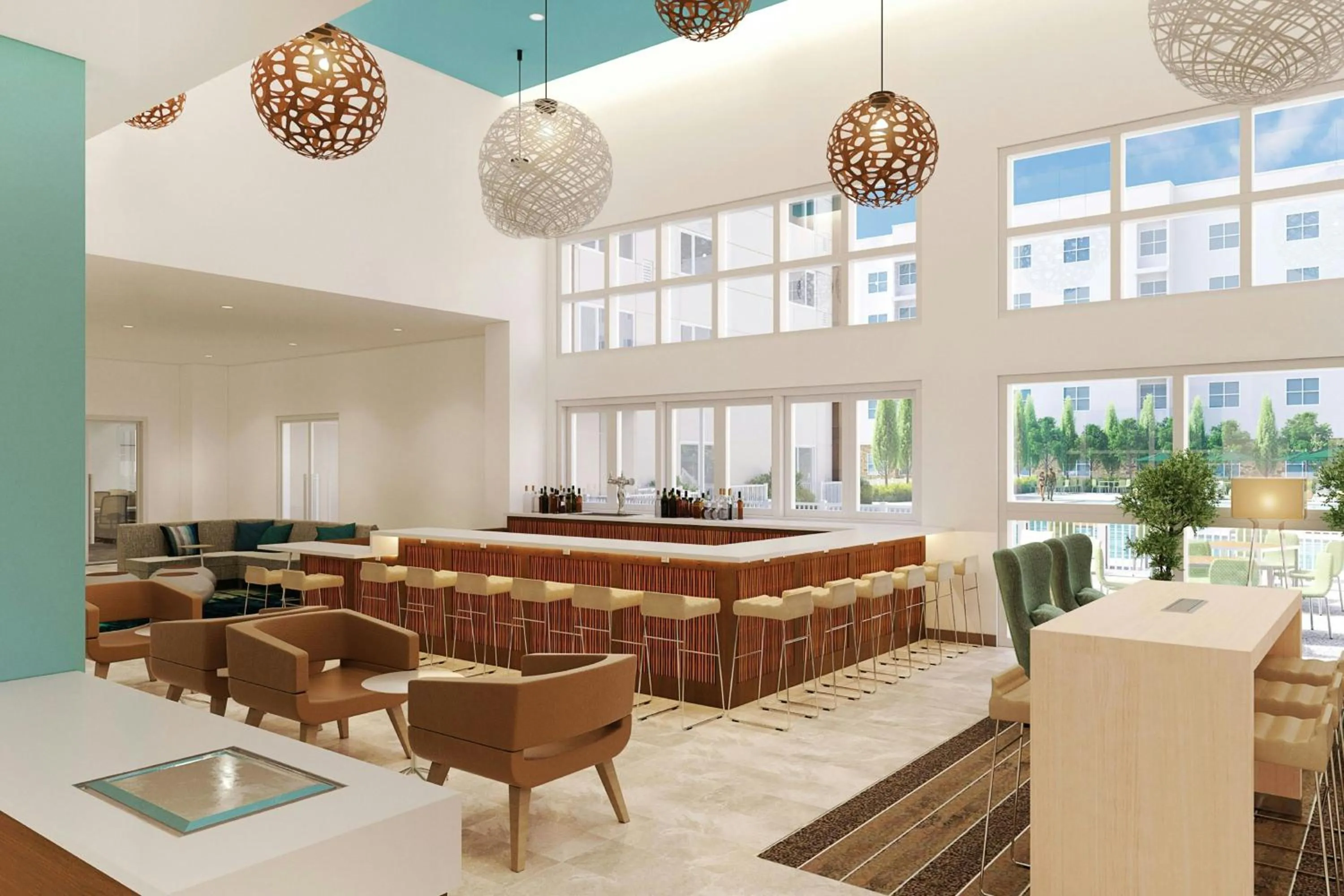 Lounge or bar in Element North Austin Tech Ridge