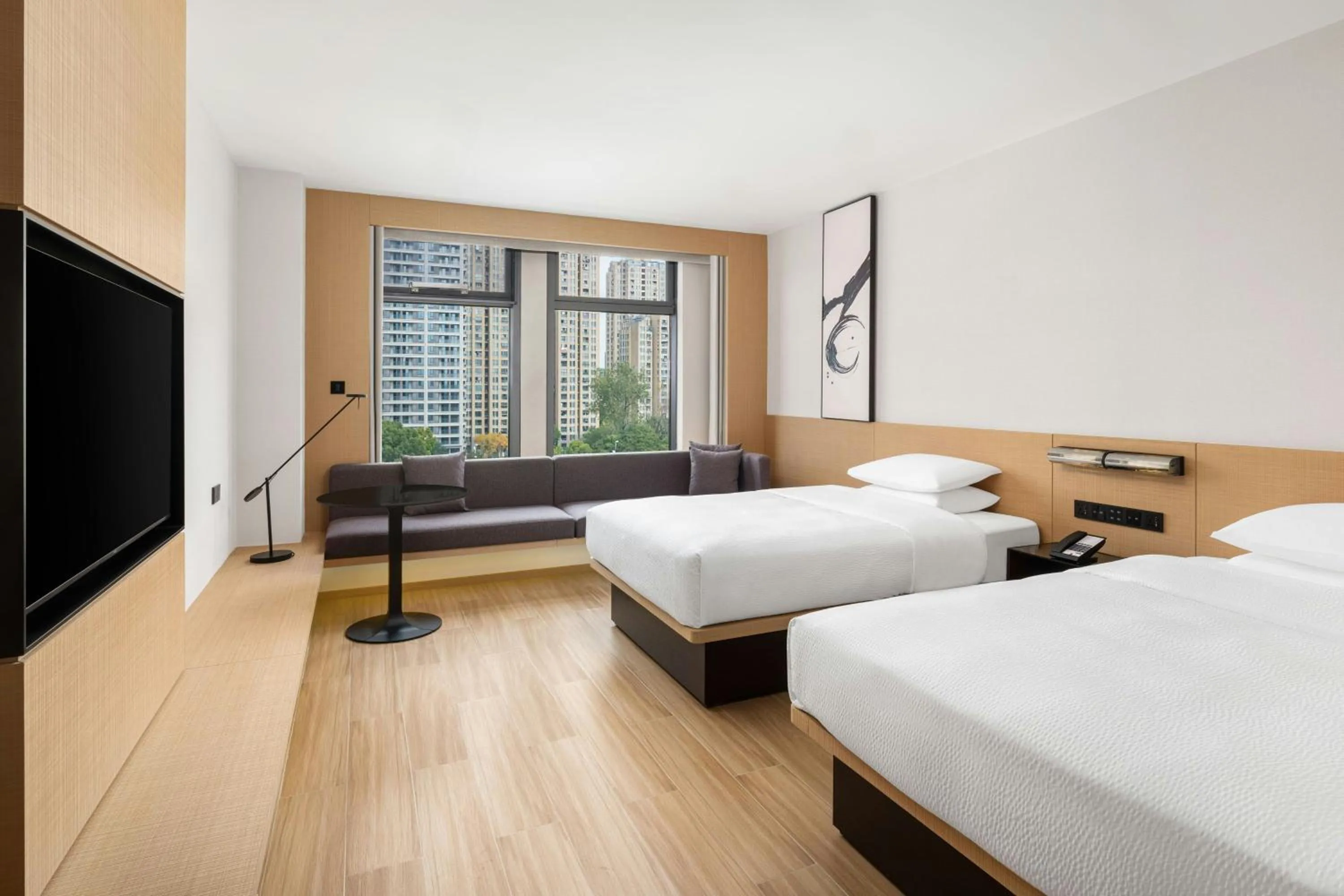 Photo of the whole room, Bed in Fairfield by Marriott Hangzhou Qiantang