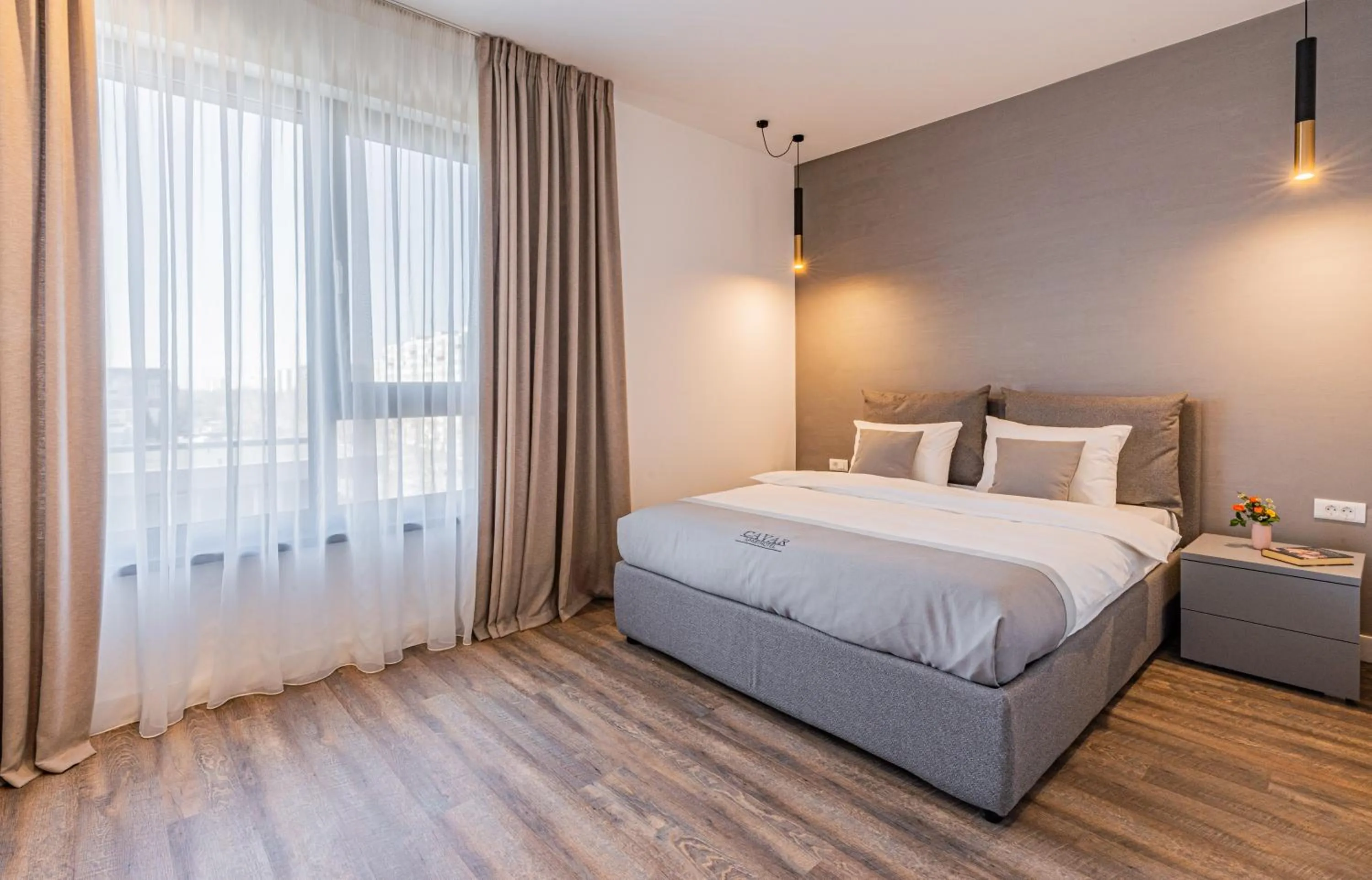 Bed in Cavar Aparthotel