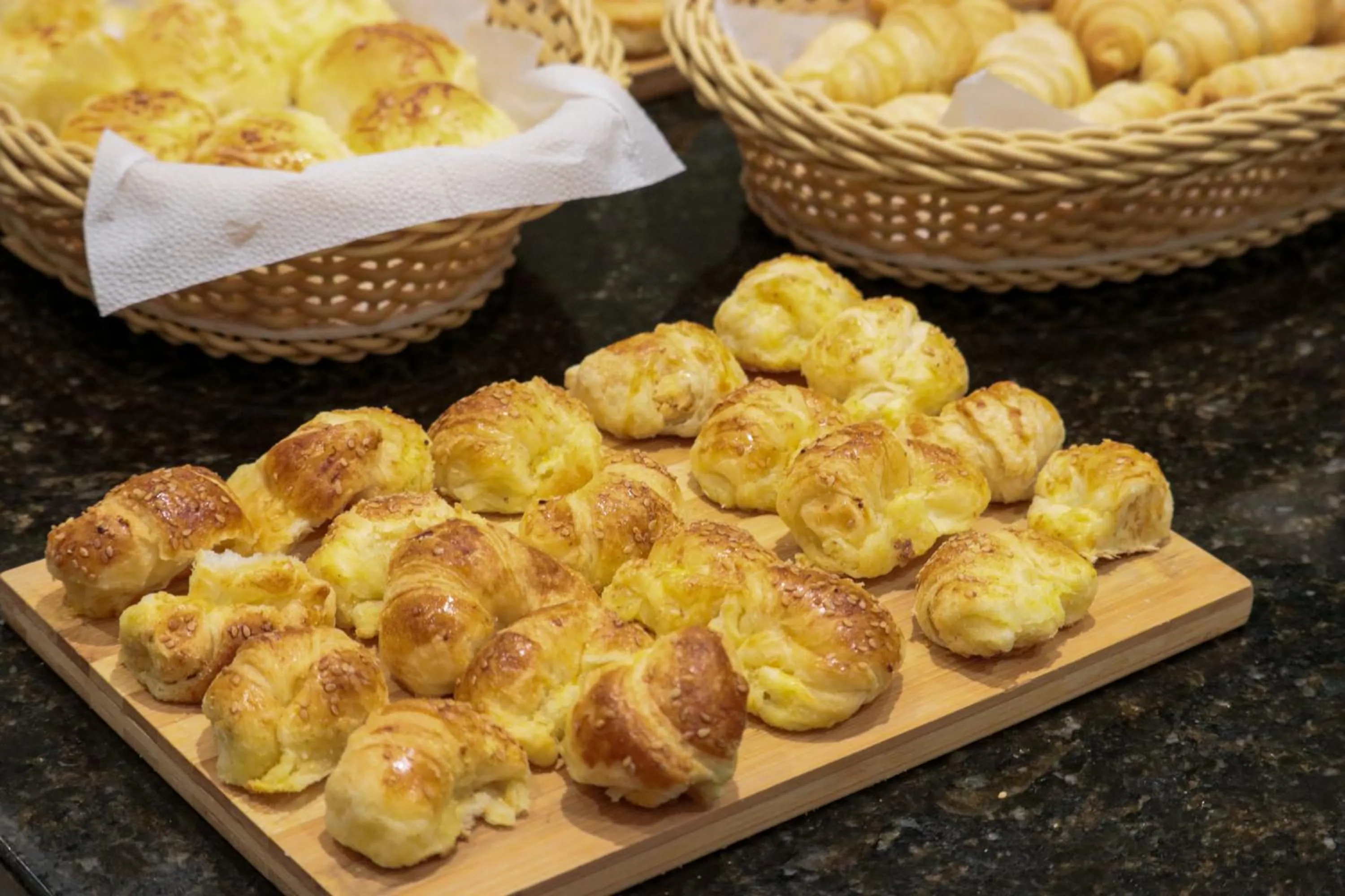 Buffet breakfast in DOM Barra Hotel