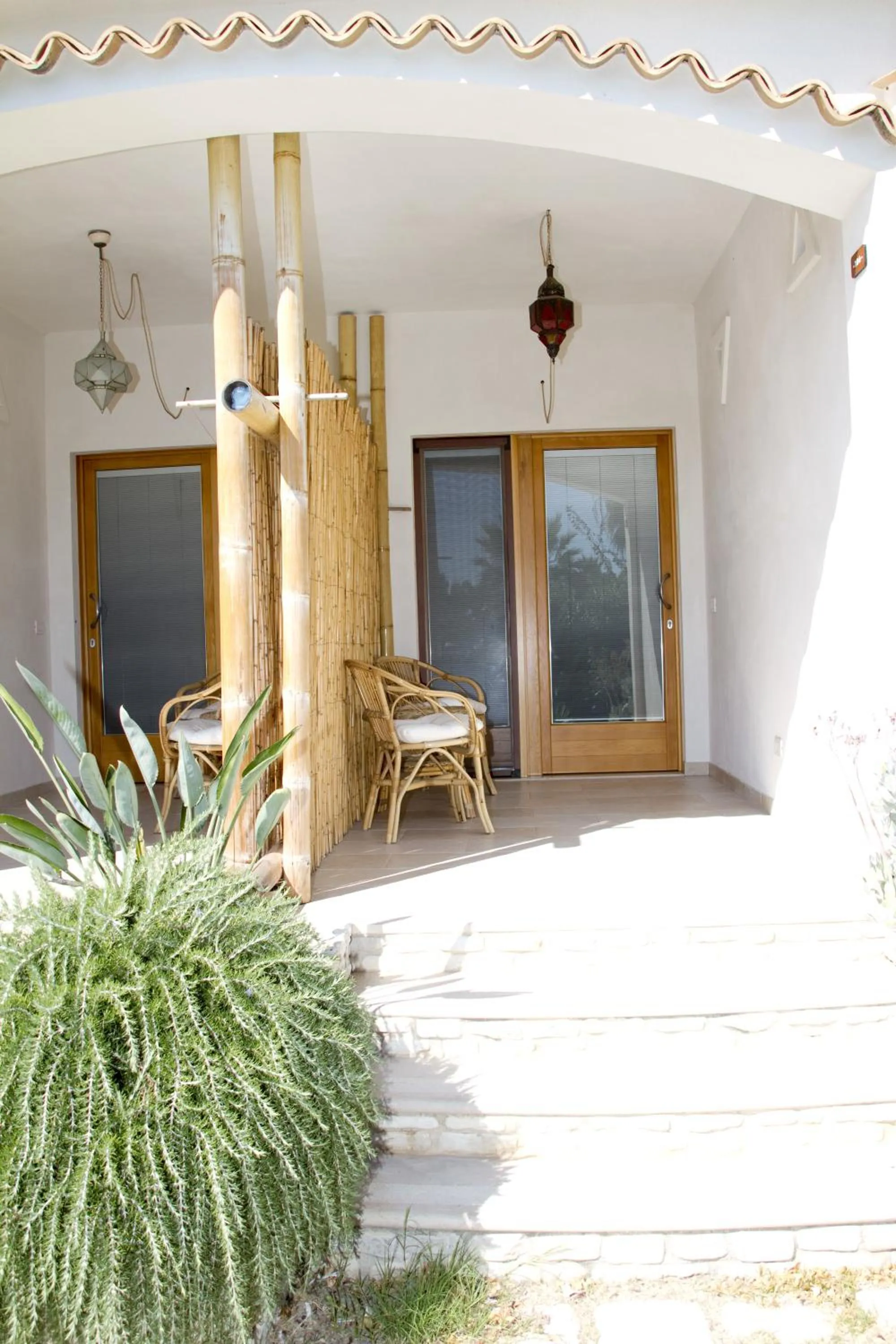 Facade/entrance in Oasi Beach Hotel