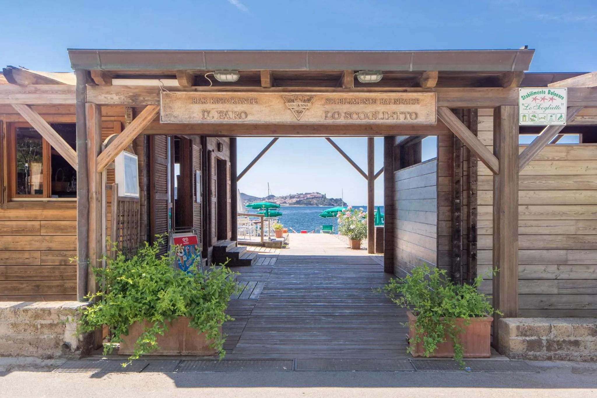 Sea view in Hotel & Resort Sant'Anna Del Volterraio