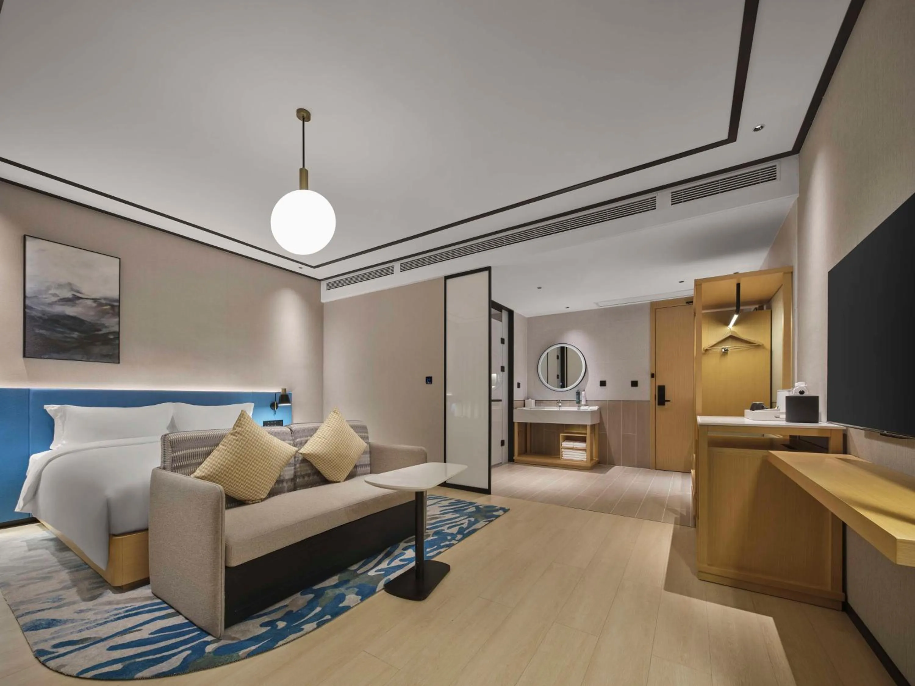 Living room in Hilton Garden Inn Huaihua Anjiang