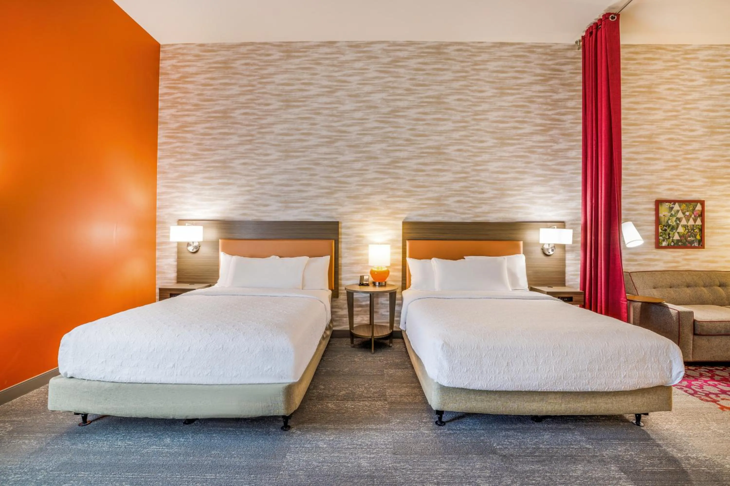 Bed in Home2 Suites By Hilton Madison East