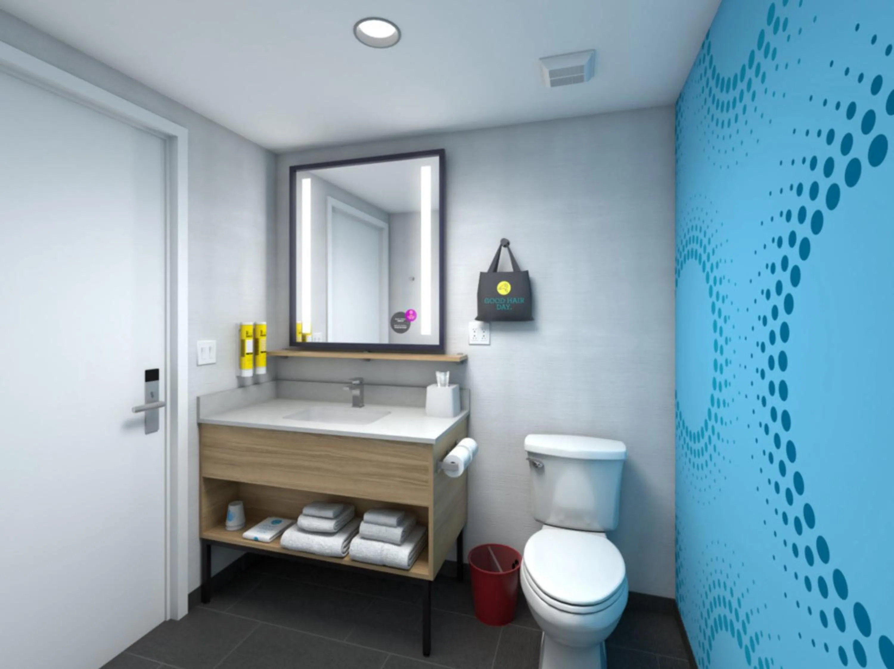 Bathroom in Tru By Hilton Madison East