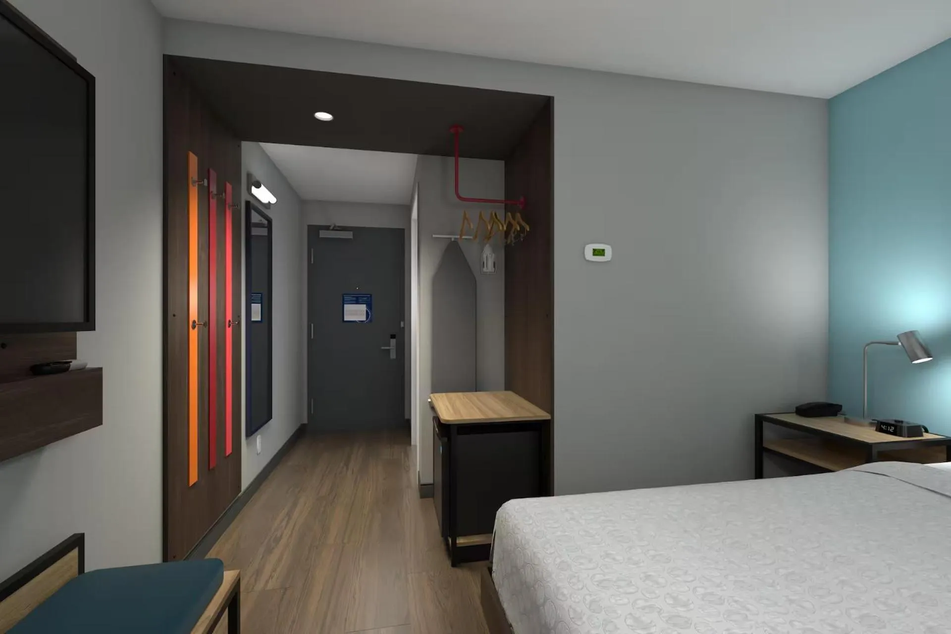 Bedroom, Bed in Tru By Hilton Madison East