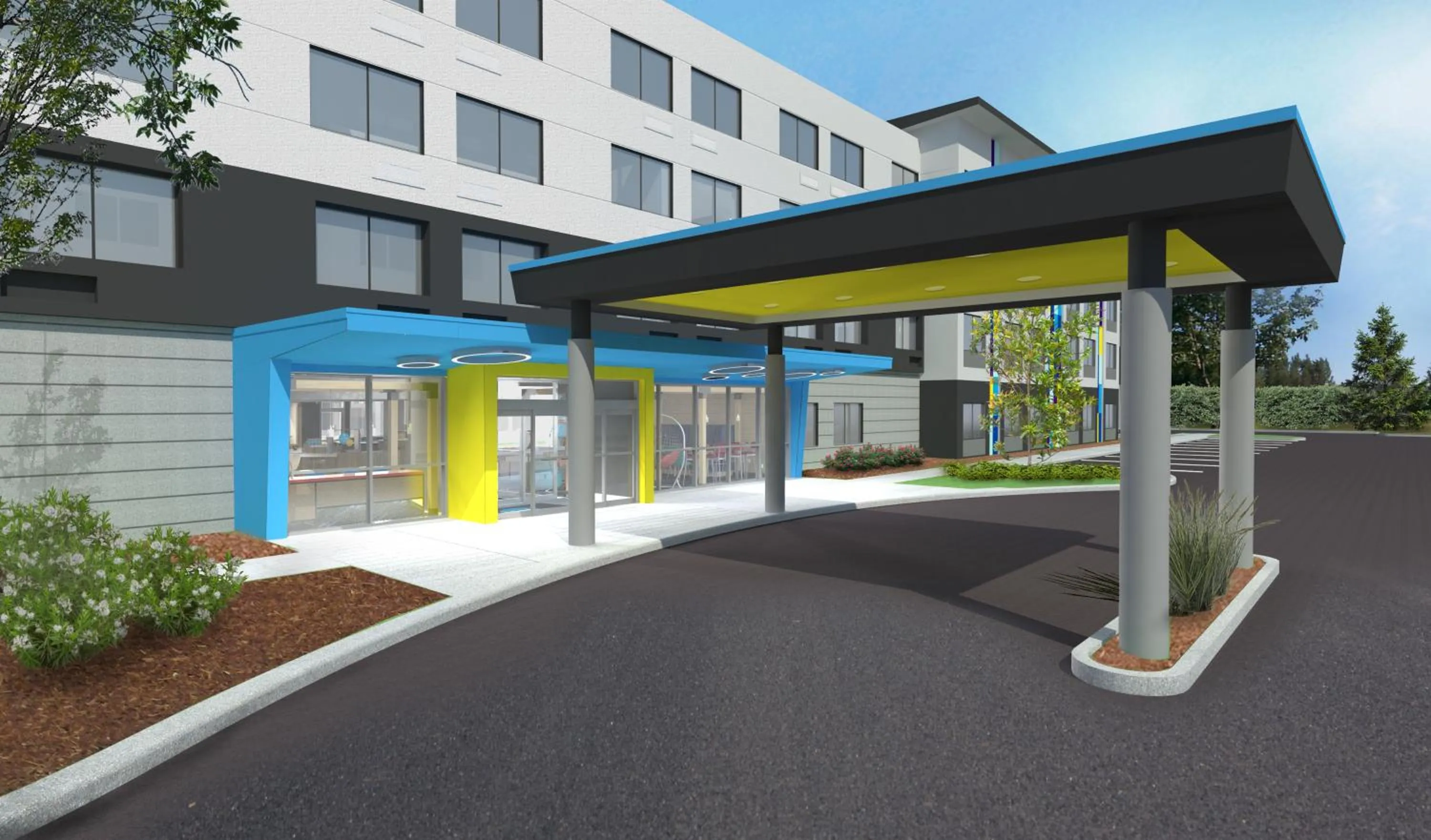 Property building in Tru By Hilton Madison East