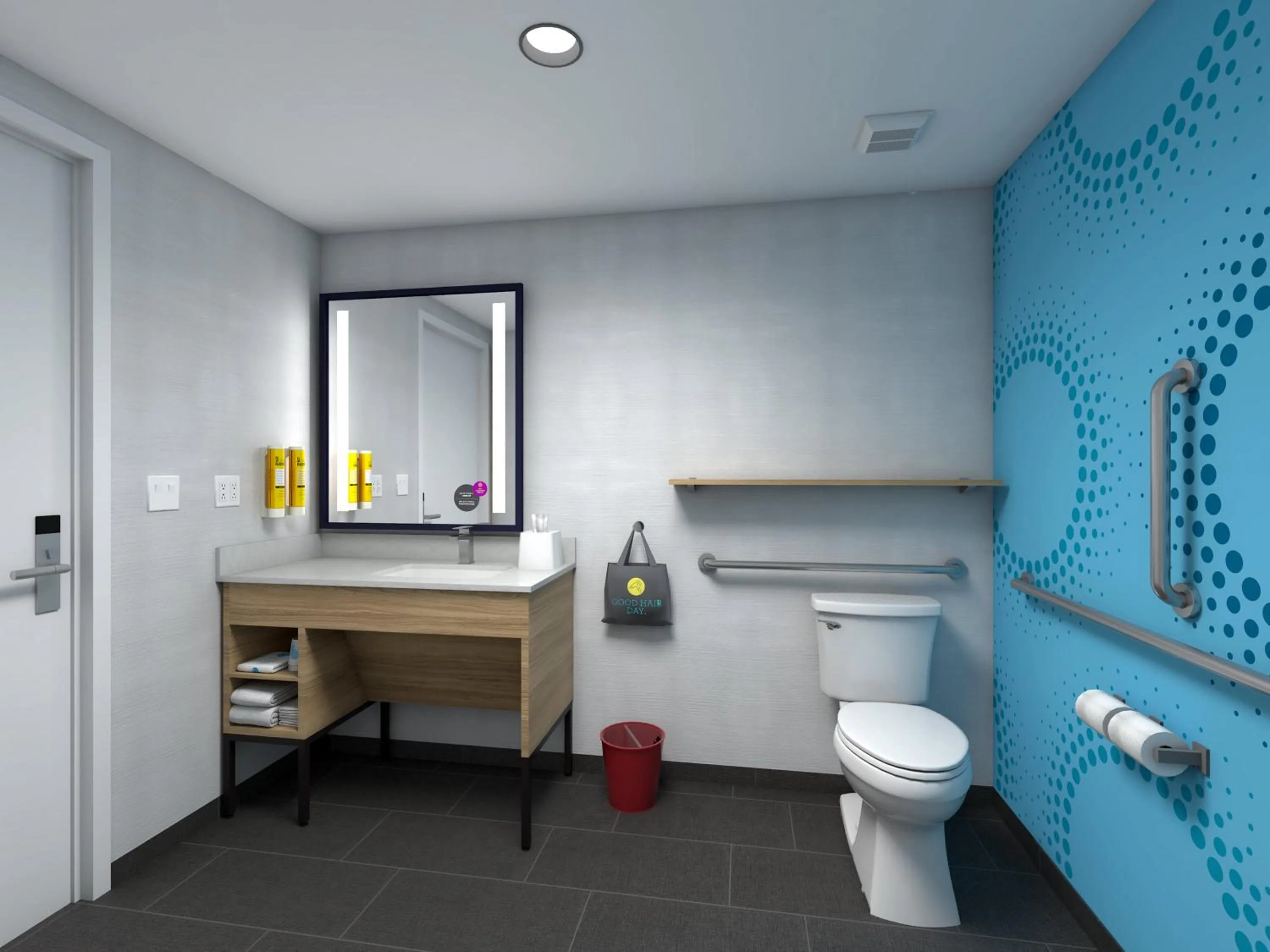 Bathroom in Tru By Hilton Madison East