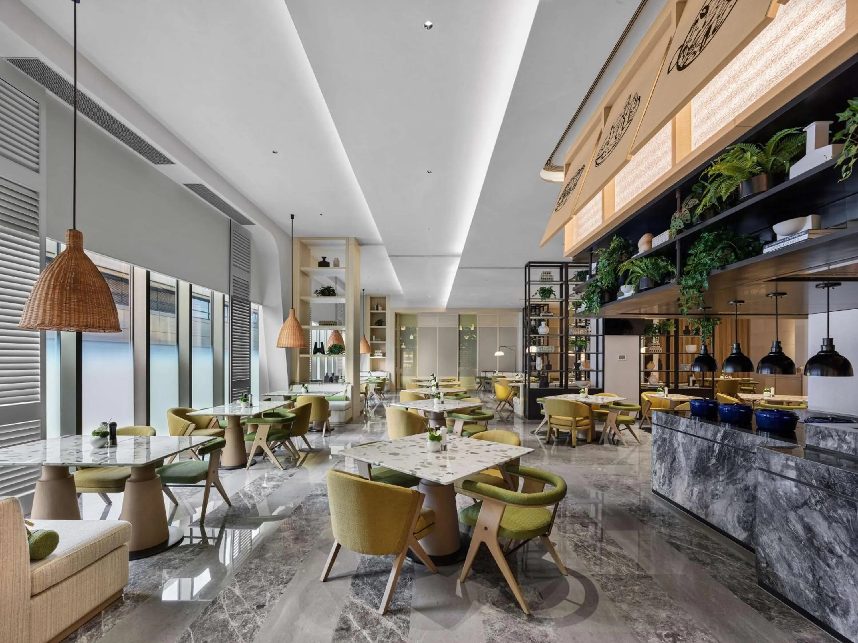 Restaurant/places to eat in Hilton Shanghai Hongqiao International Airport