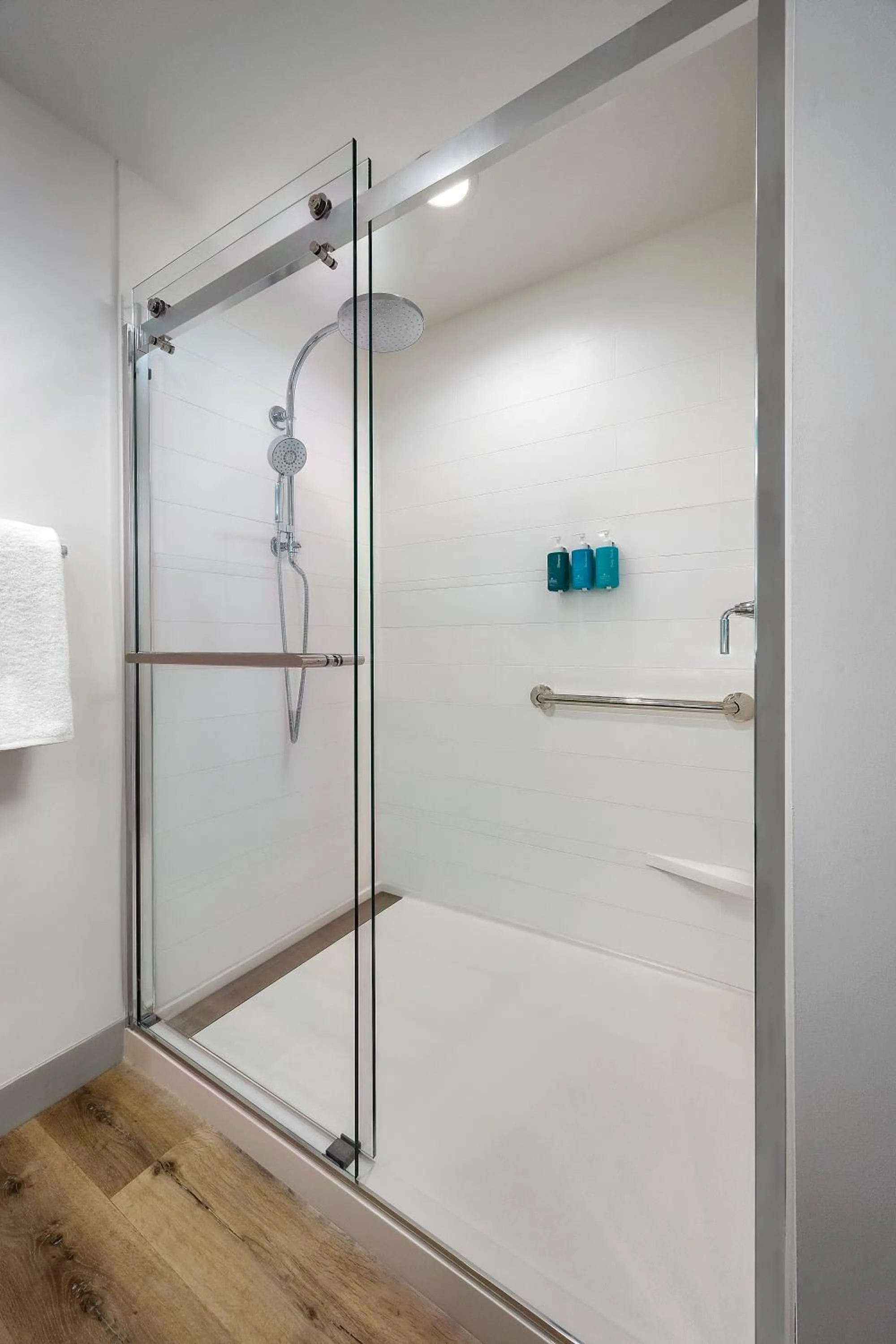 Bathroom in Compass by Margaritaville Hotel Pigeon Forge