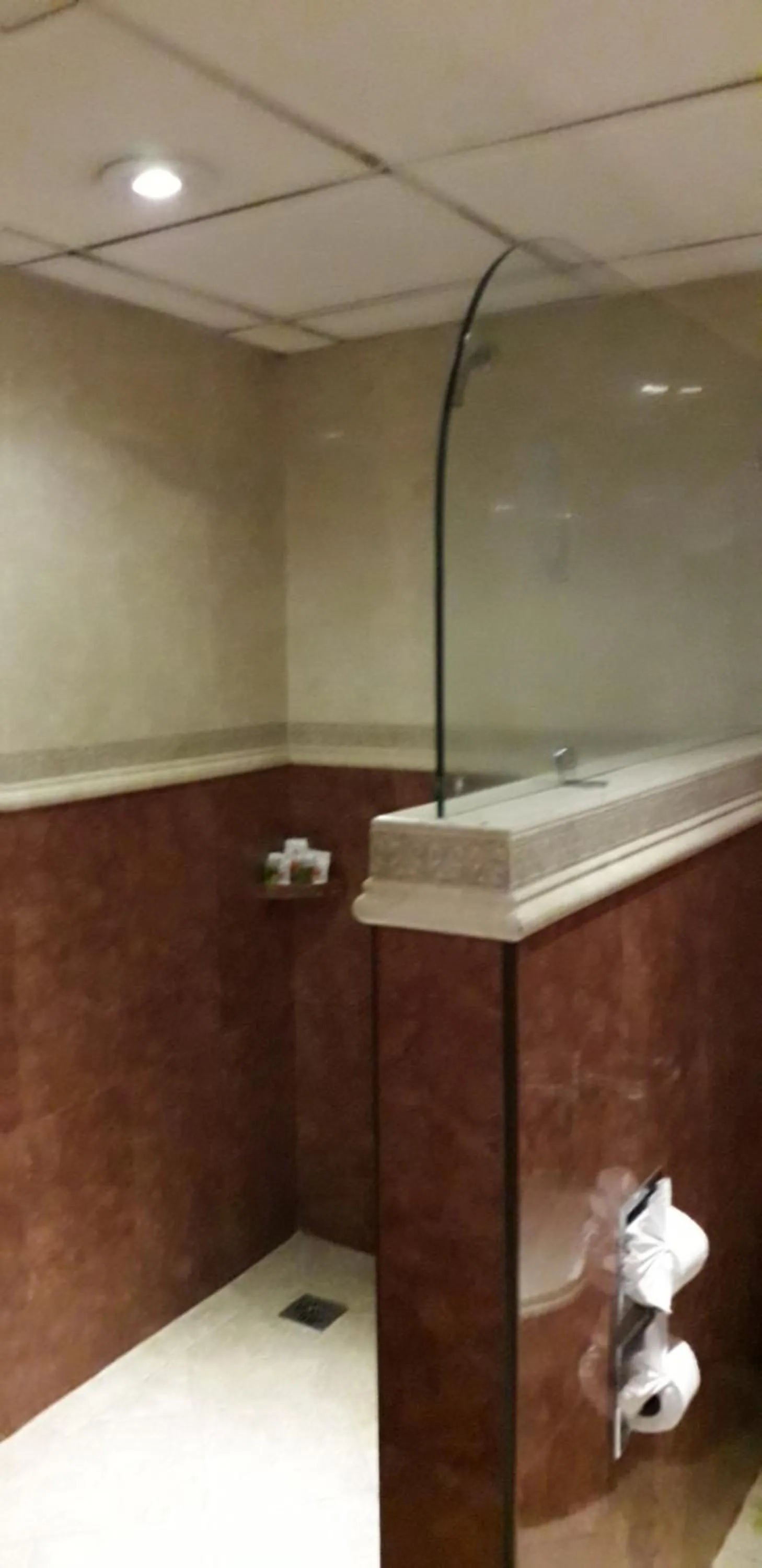 Shower in Hotel Mexicali