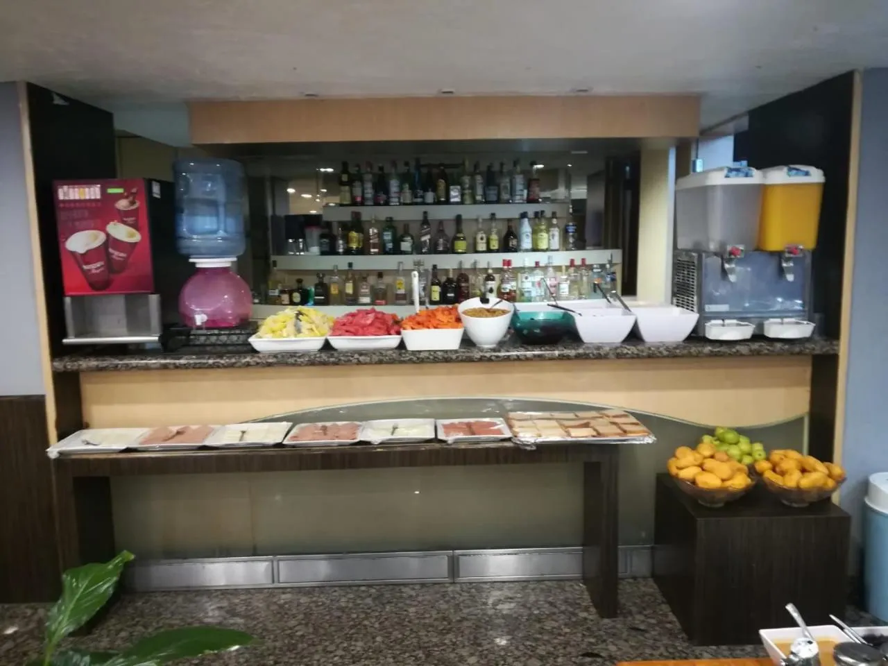 Food and drinks in Hotel Mexicali