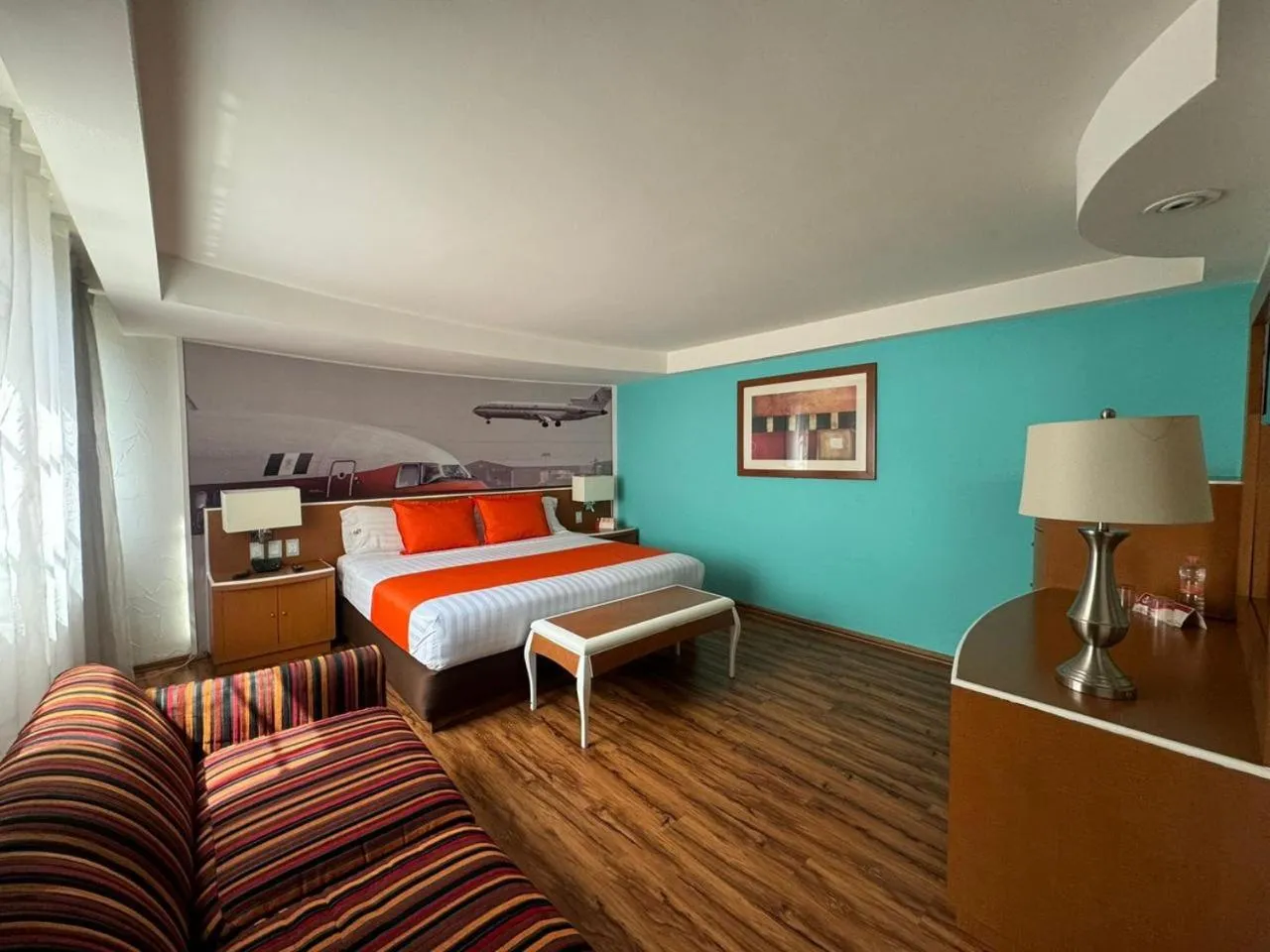 Bed in Hotel Mexicali