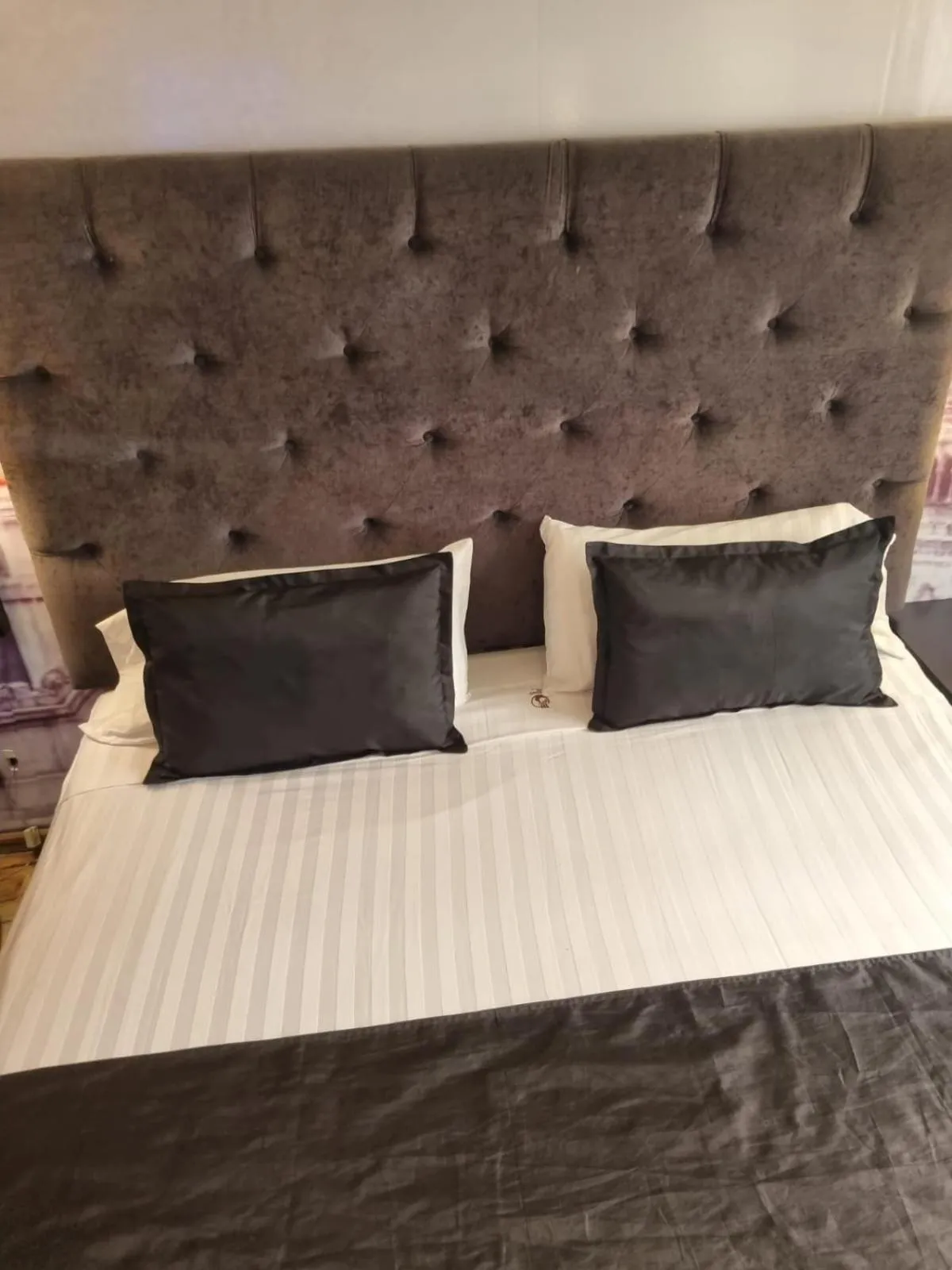 Bed in Hotel Mexicali