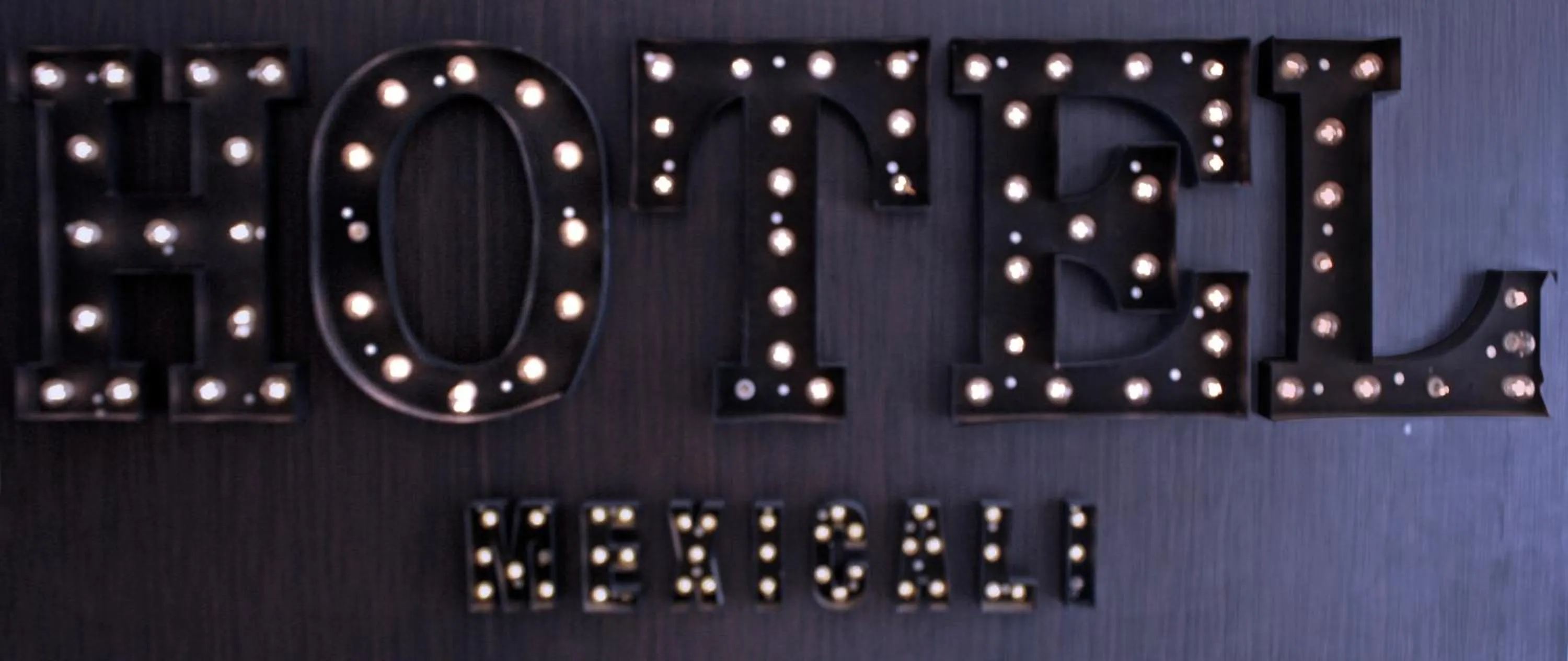 Property logo or sign in Hotel Mexicali