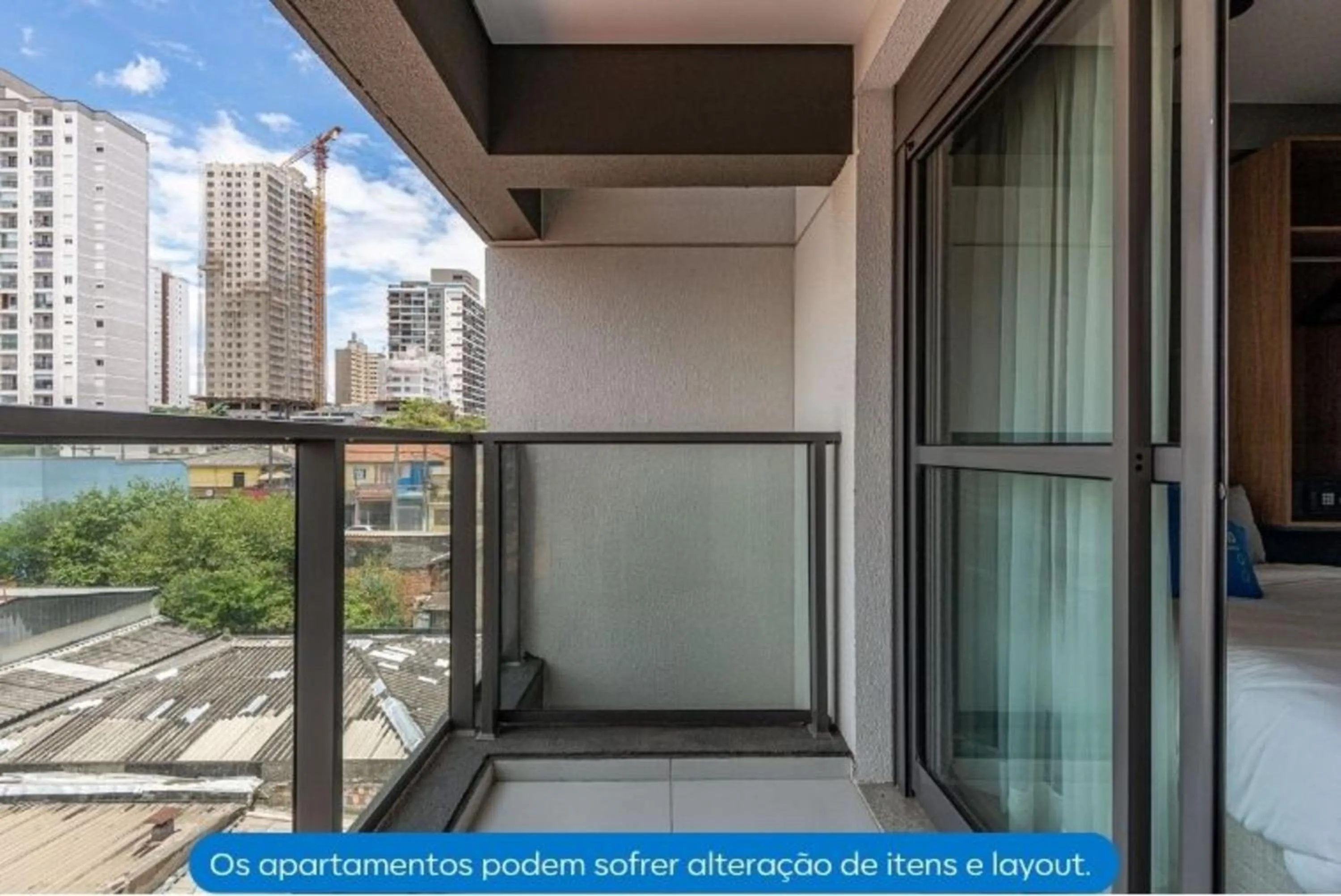 Balcony/Terrace in Roomo Transamerica SP Alto do Ipiranga