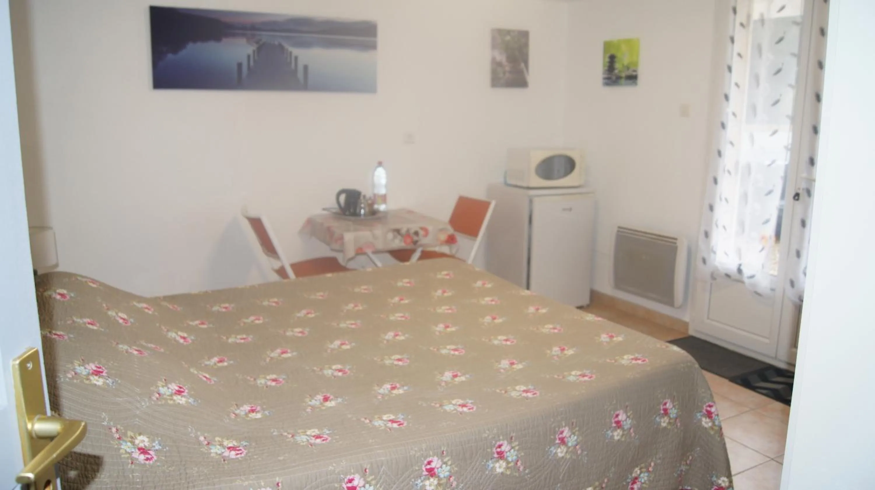 Bed in Chambres d'Hôtes de Boudeville