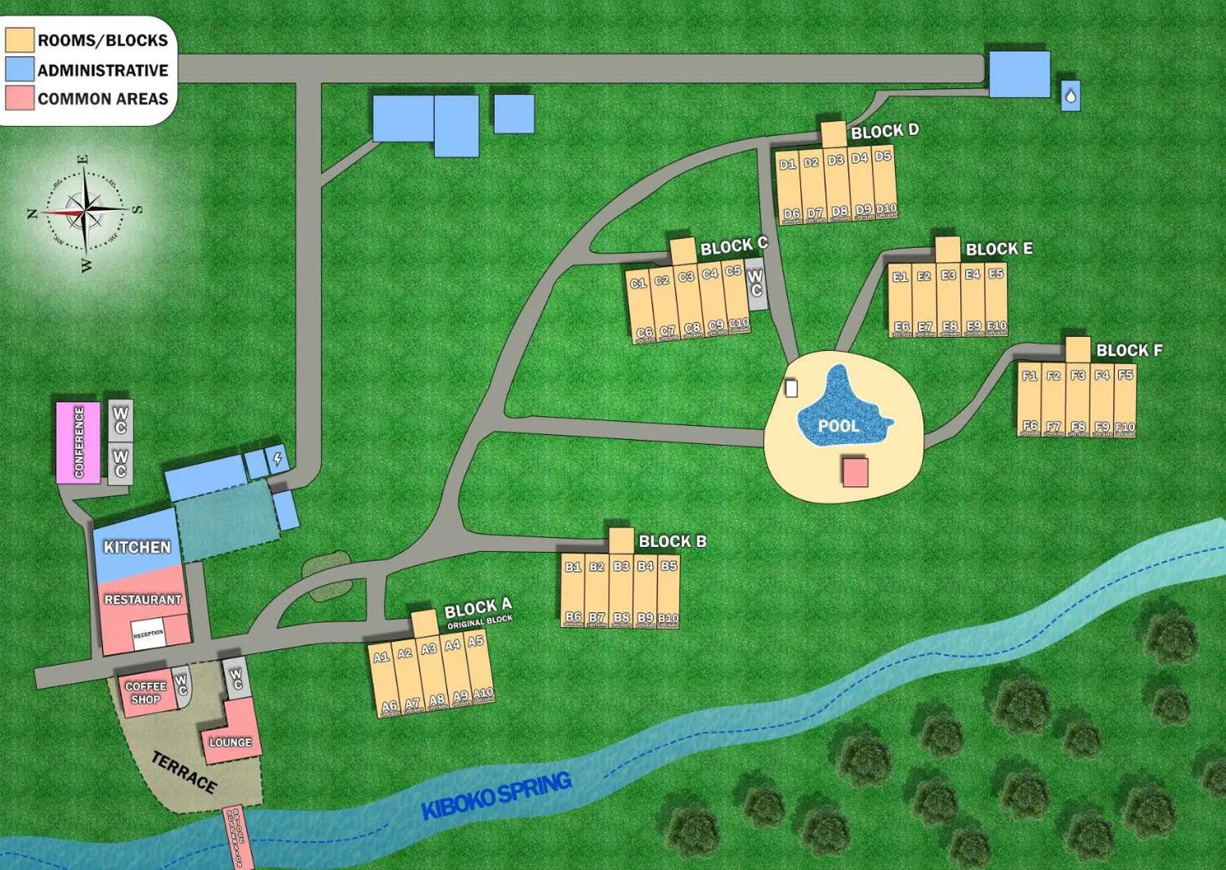 Floor plan in Hunters Lodge