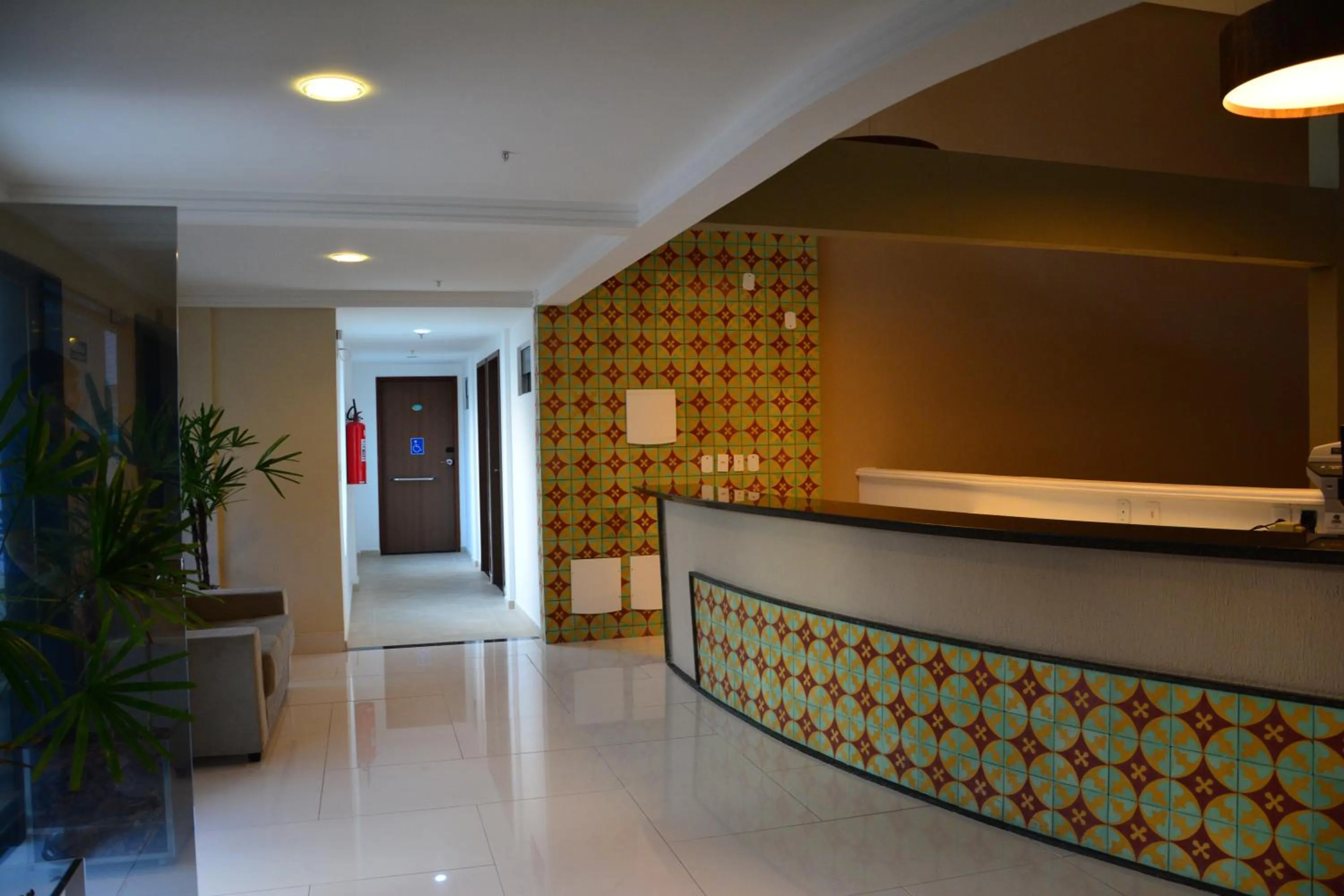 Lobby or reception in Happy Hotel Ponta Negra