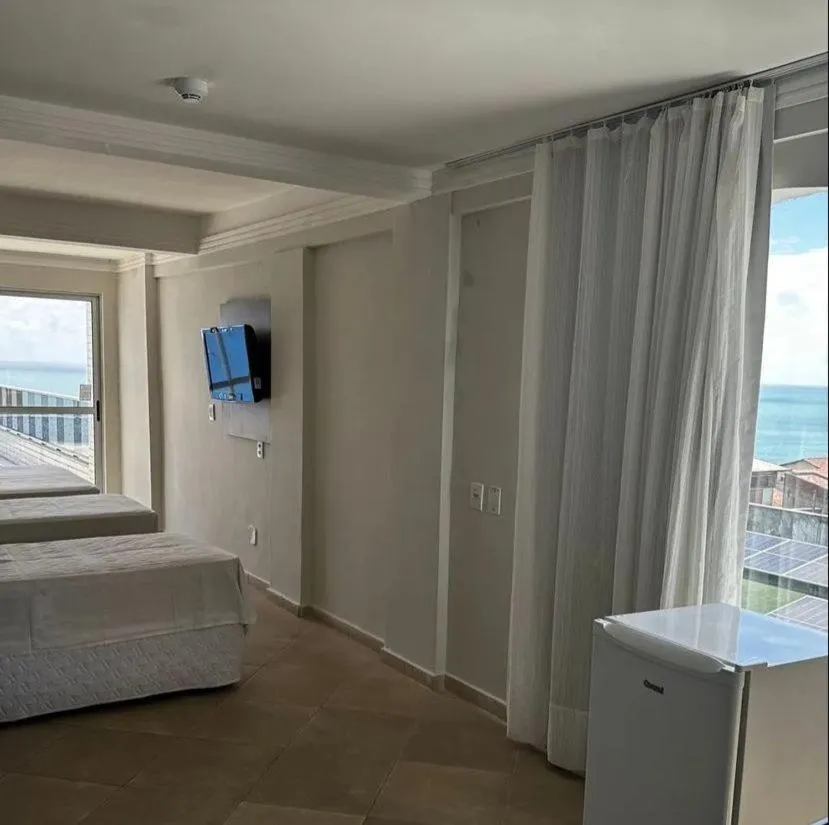 Bed in Happy Hotel Ponta Negra