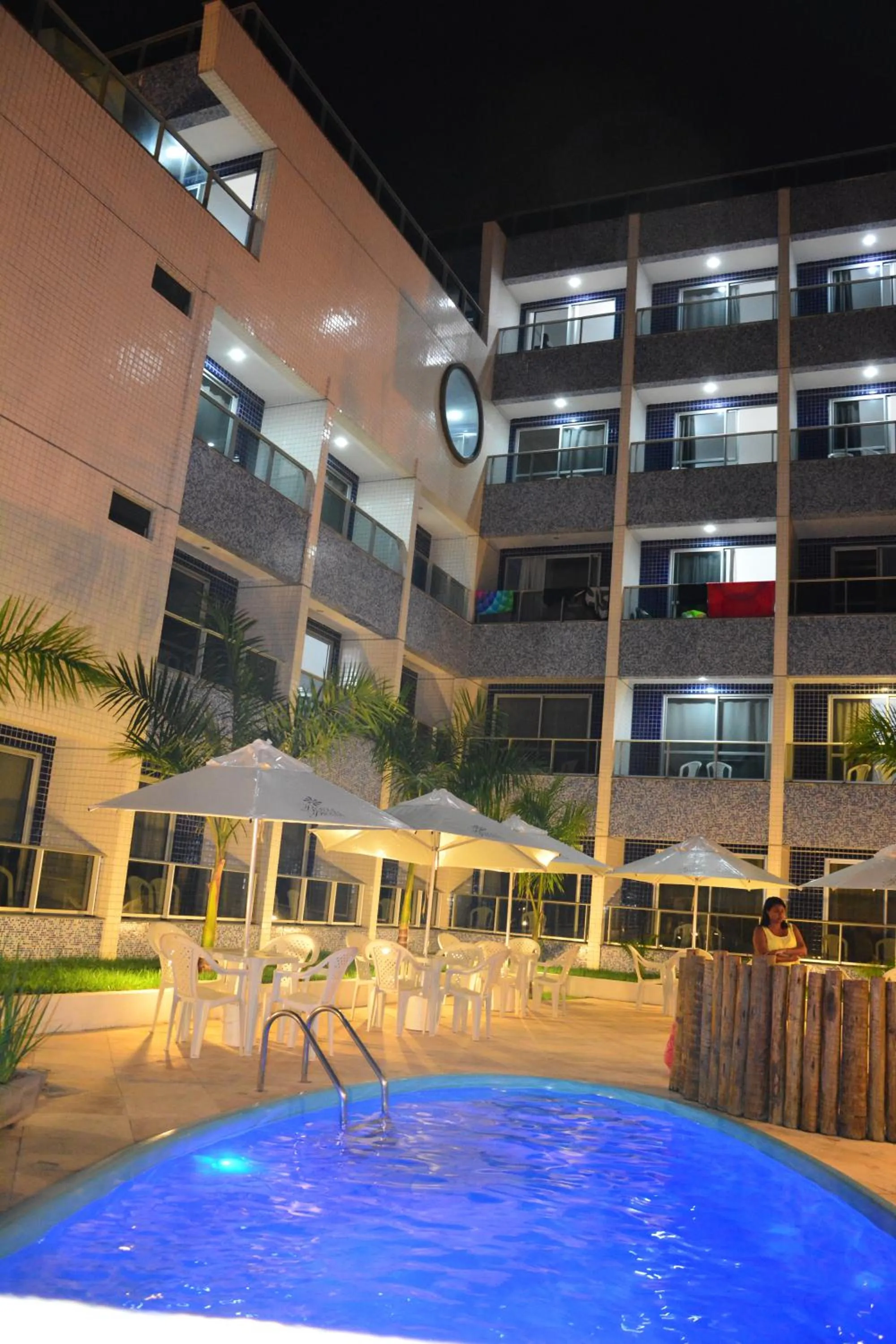 Swimming pool in Happy Hotel Ponta Negra