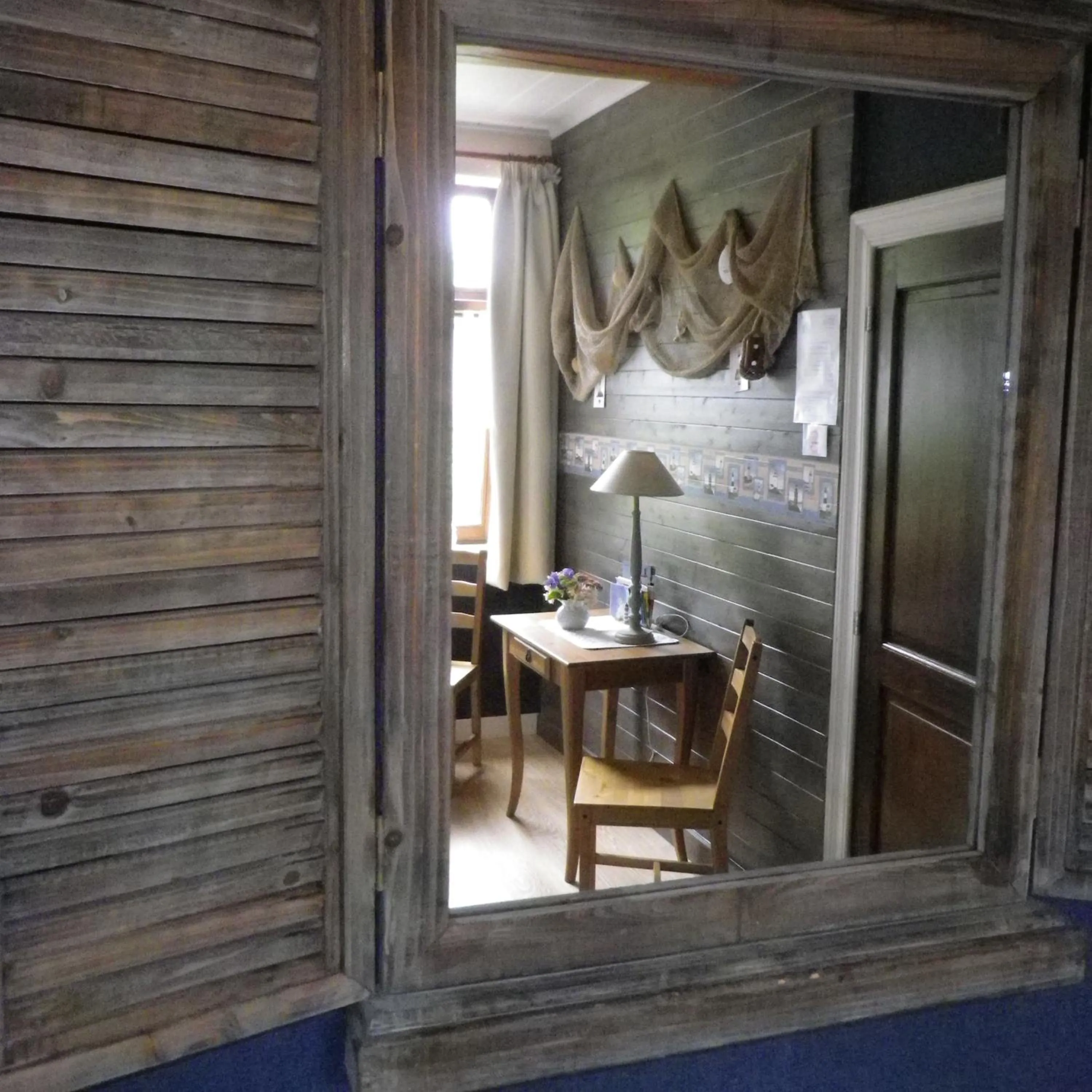 Decorative detail in B&B Ferme du Petit Breuil