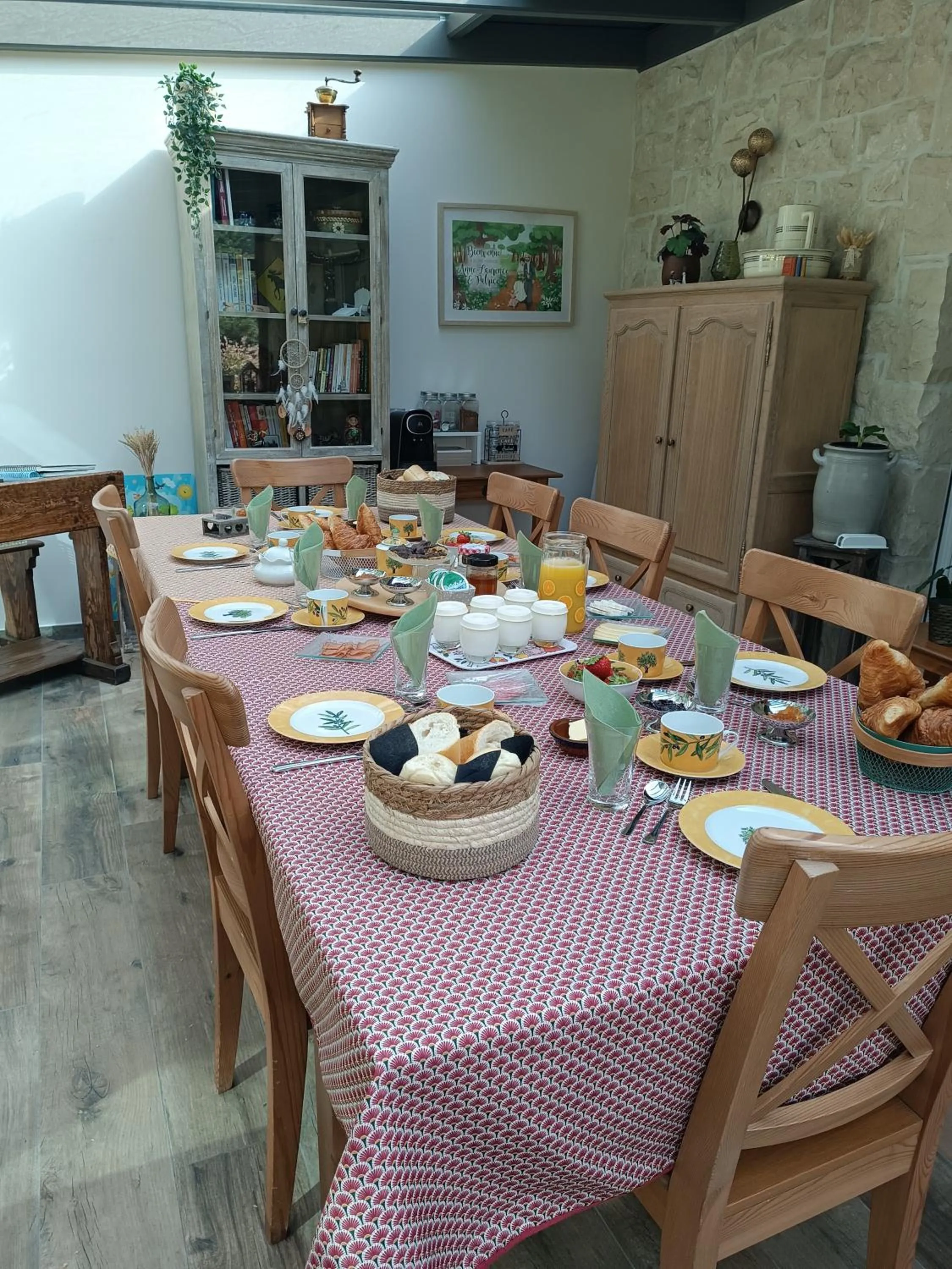 Breakfast in B&B Ferme du Petit Breuil