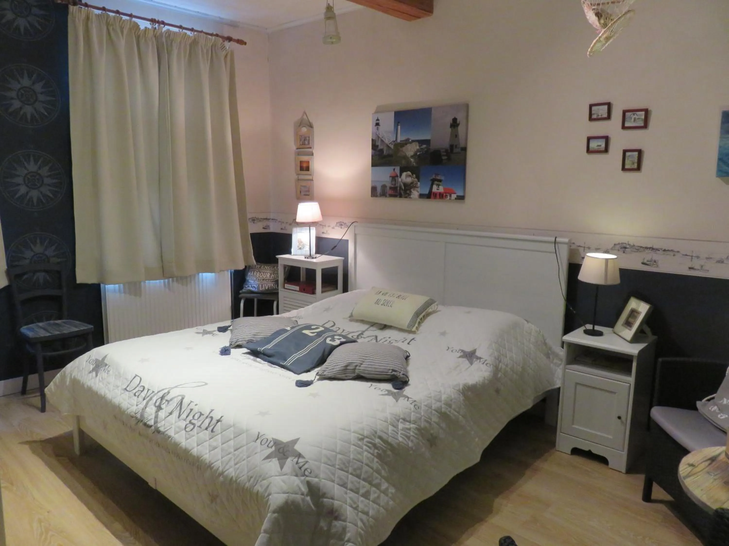 Bedroom, Bed in B&B Ferme du Petit Breuil