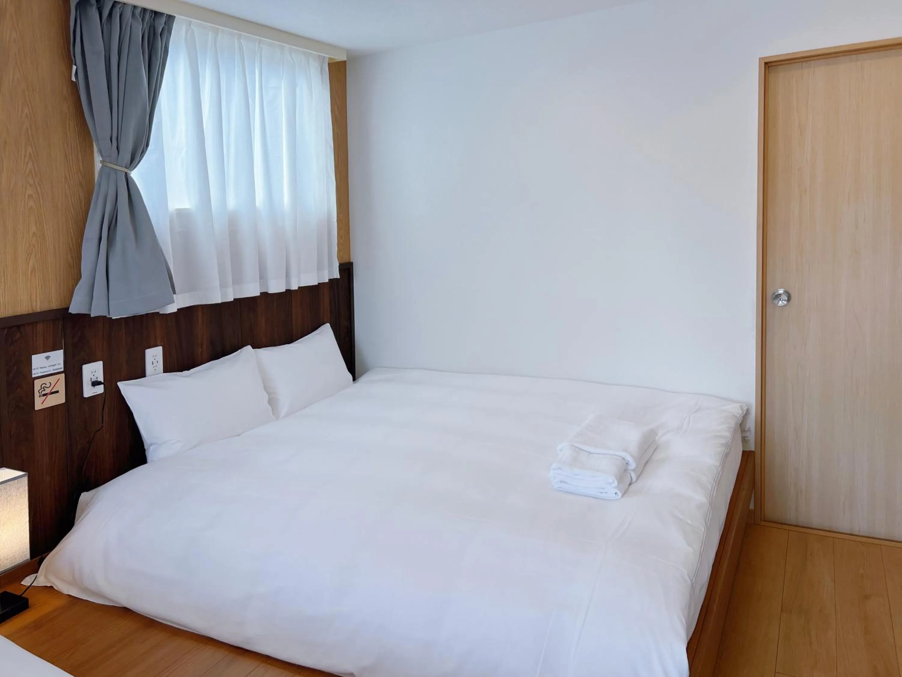 Bed in Softlight Inn Asakusa Tokyo