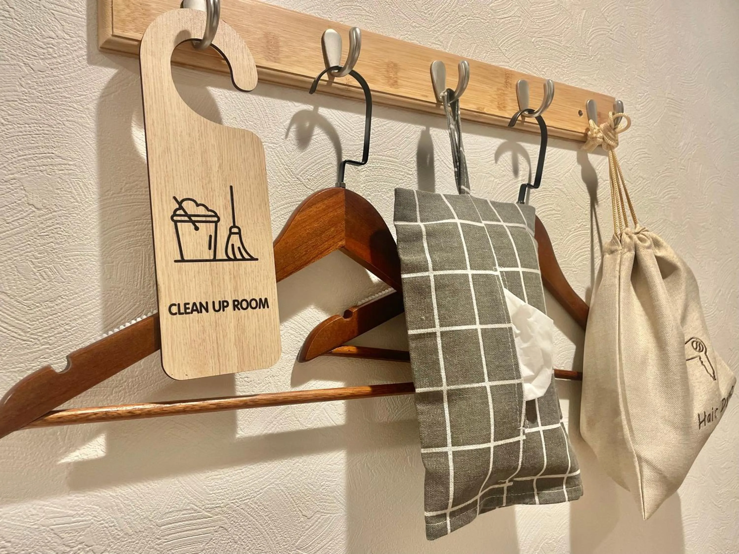 wardrobe in Softlight Inn Asakusa Tokyo