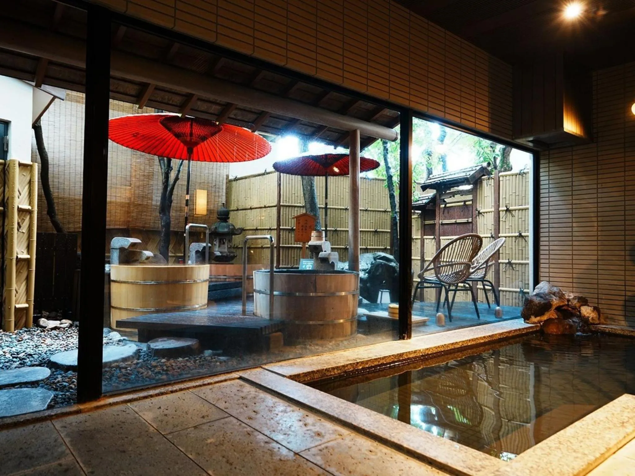 Natural landscape in Kinosakinoyado Ryokufukaku