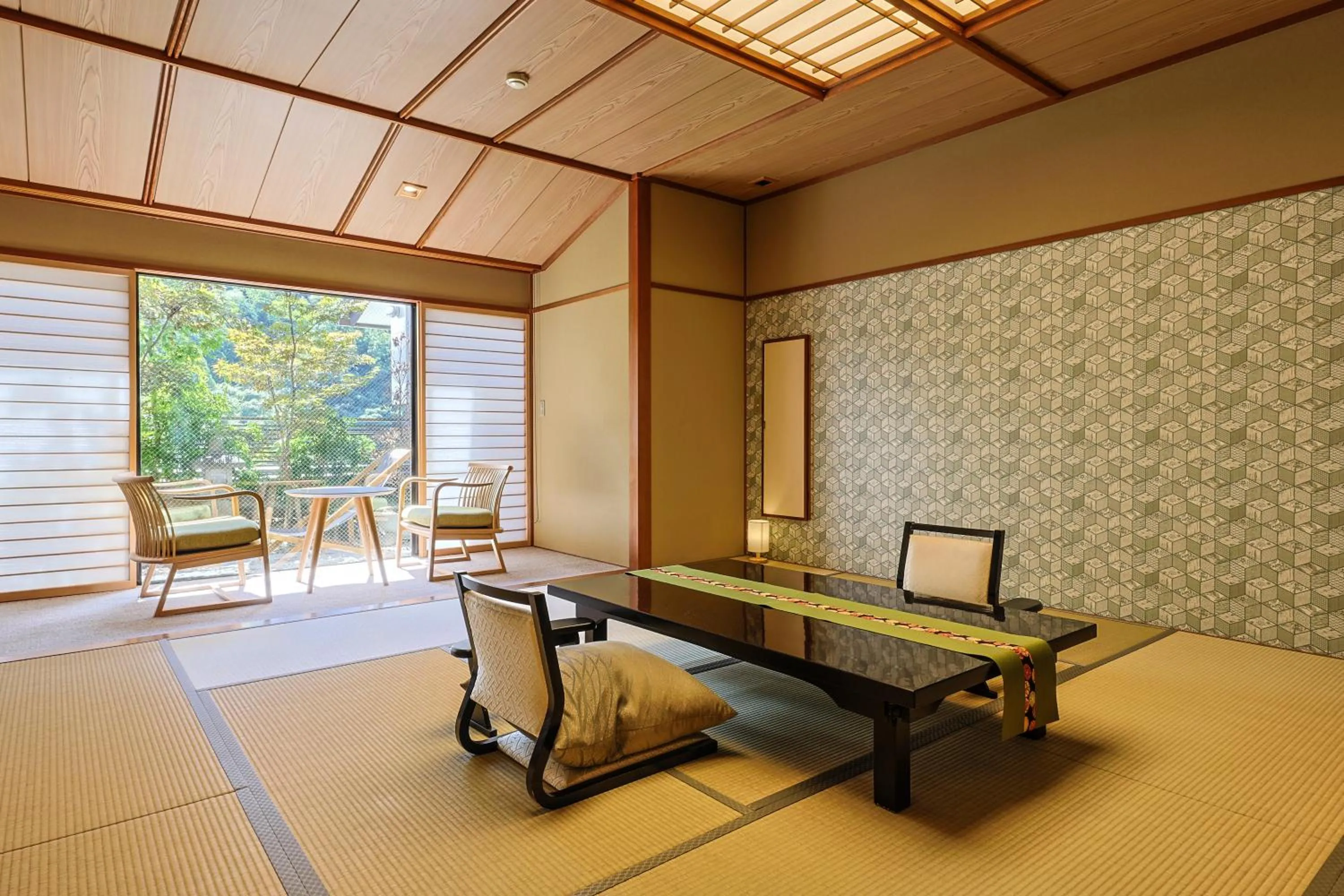 Photo of the whole room in Kinosakinoyado Ryokufukaku