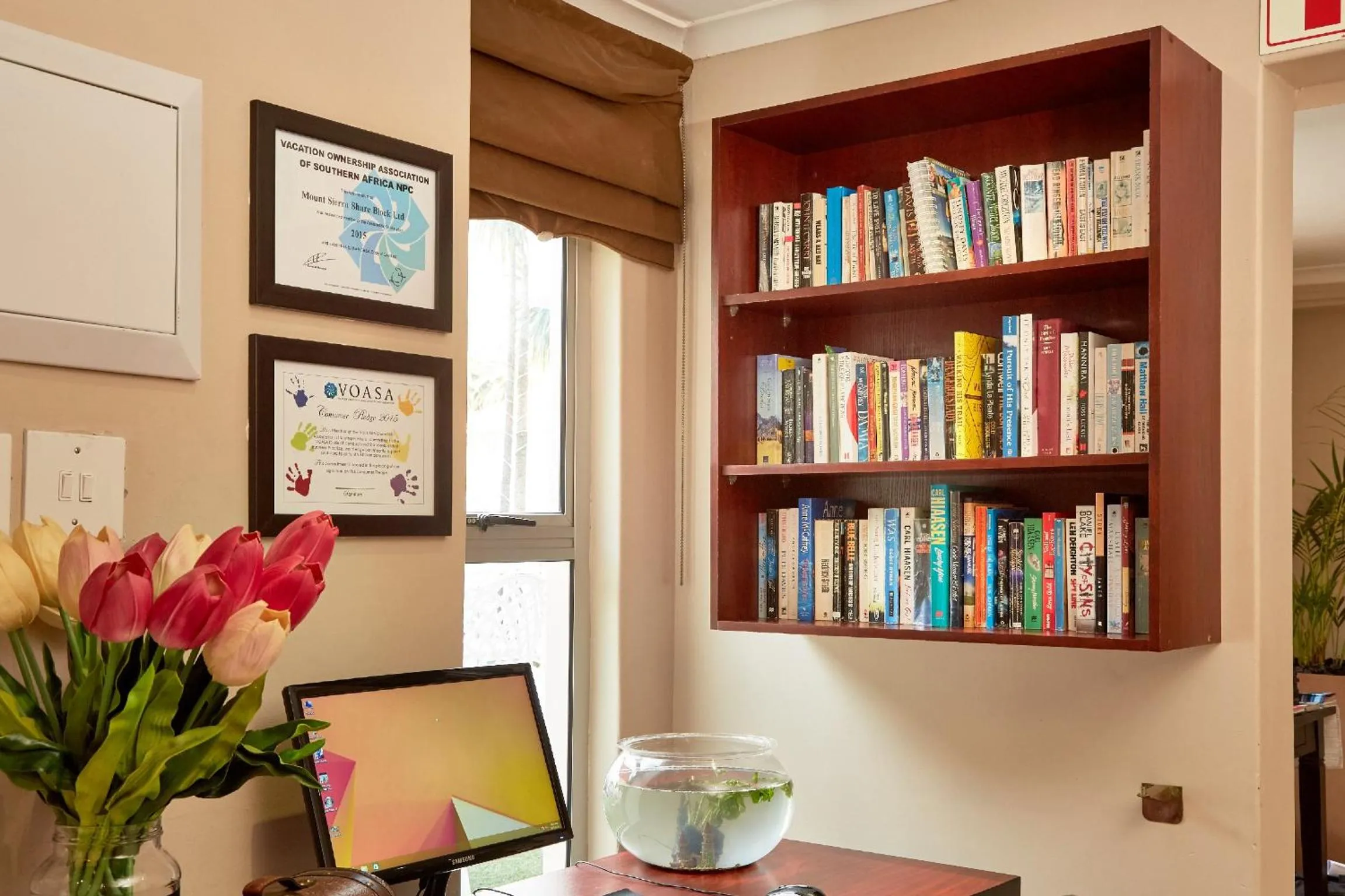 Library in First Group Mount Sierra