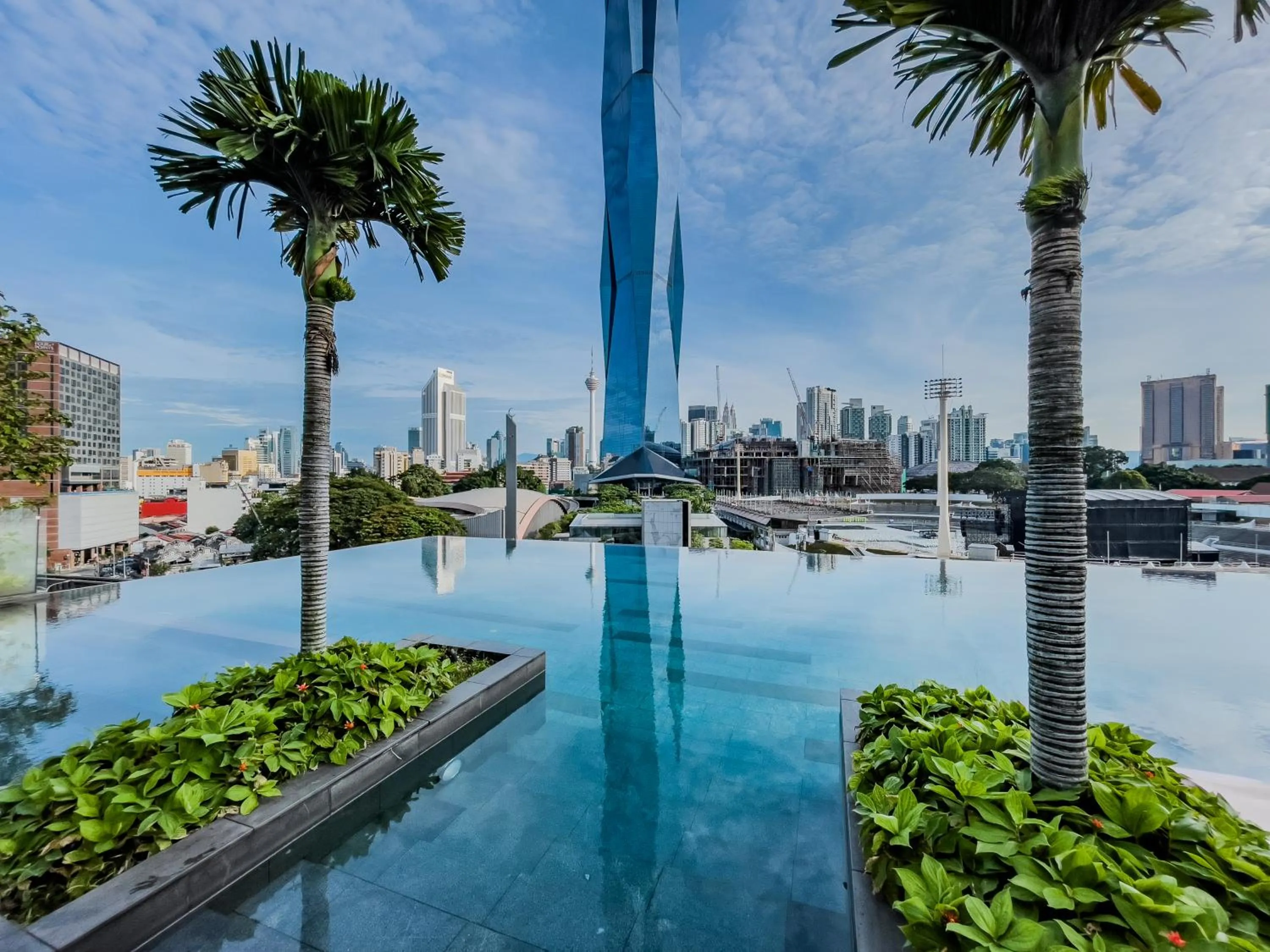 Pool view in Opus Residences by Wakely Kuala Lumpur