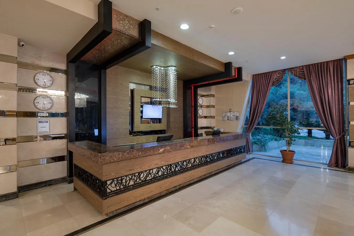 Lobby or reception in Grand Ring Hotel