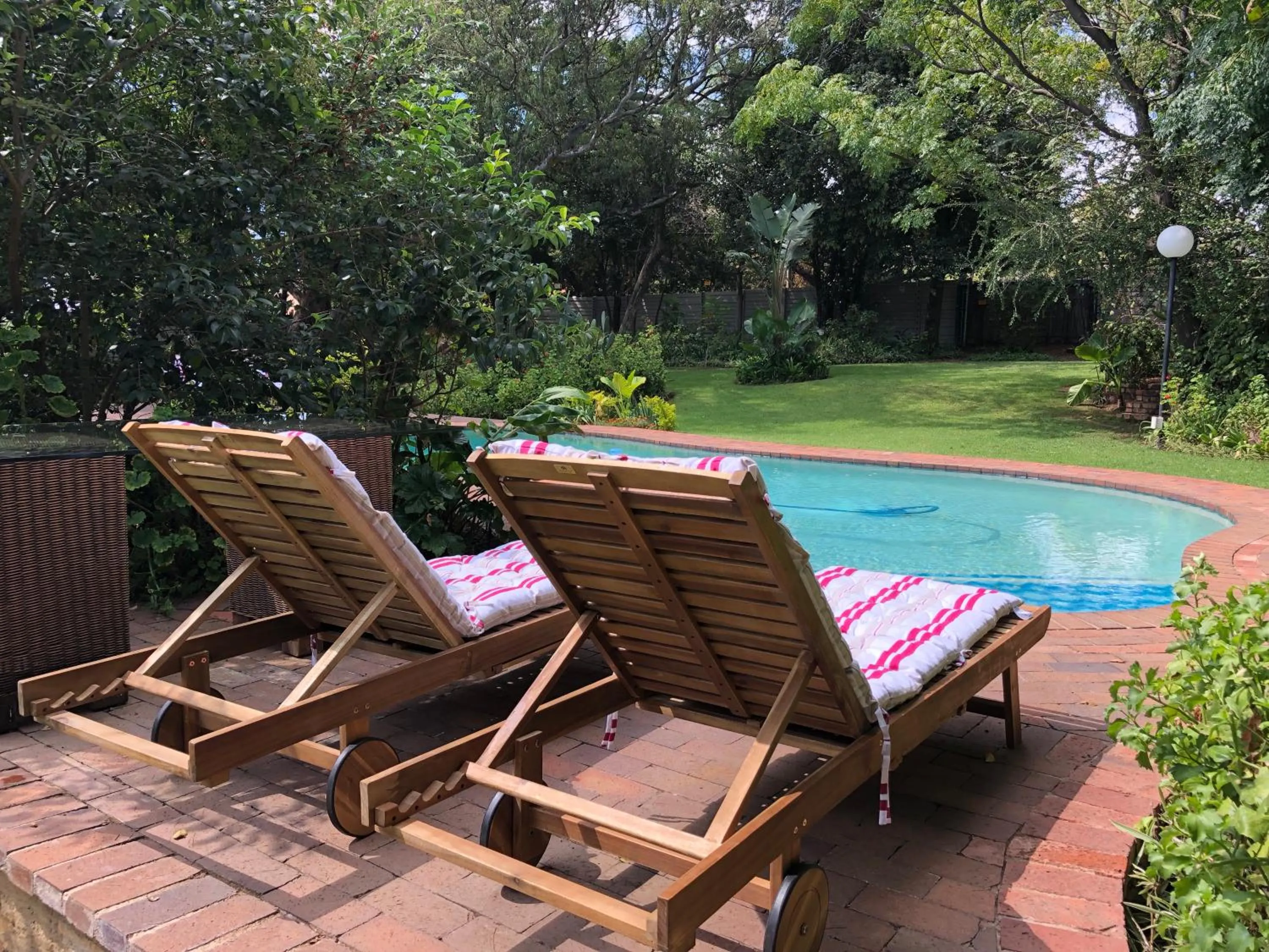 Patio in The Haystack On Homestead