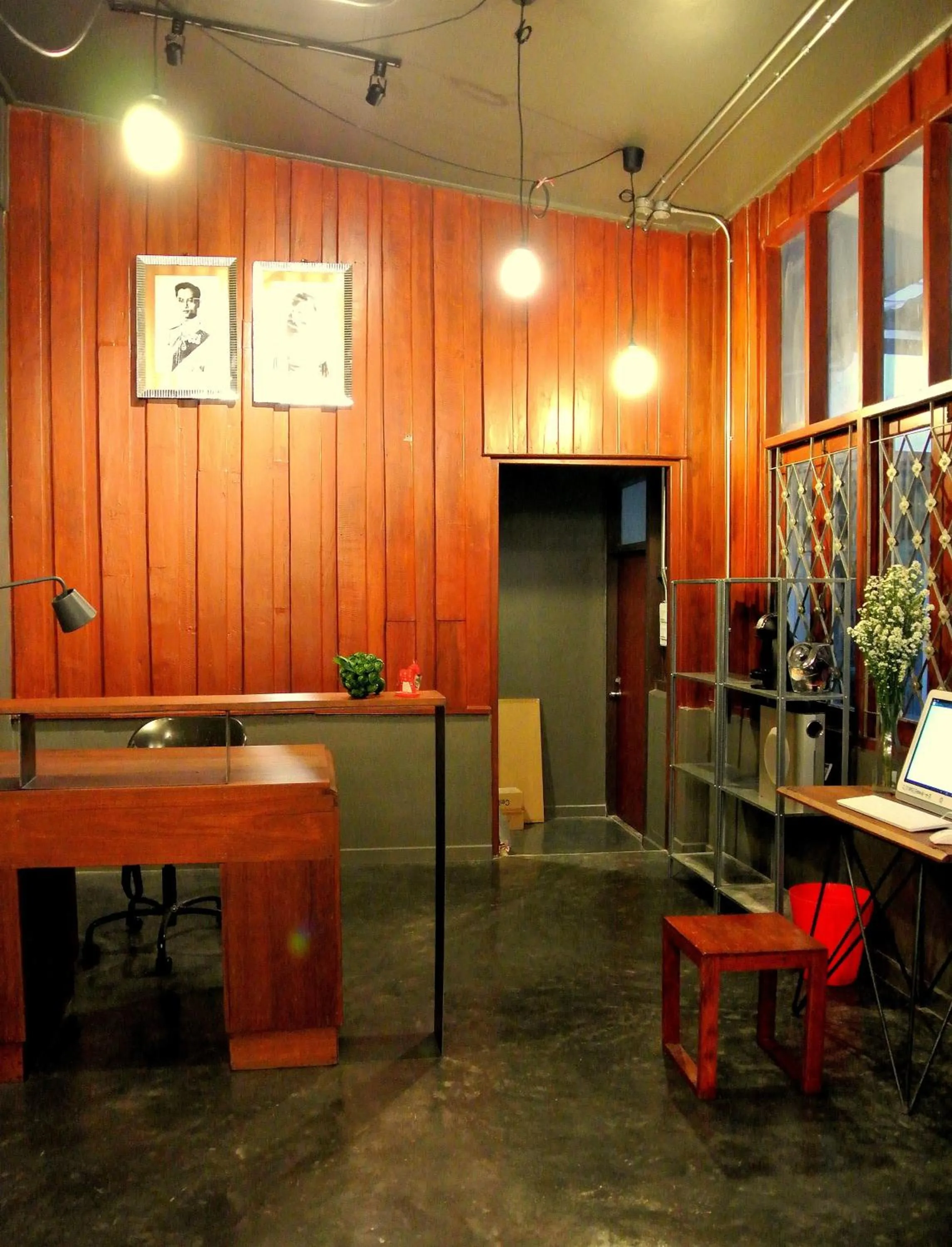 Lobby or reception in Chiang Mai D Hostel