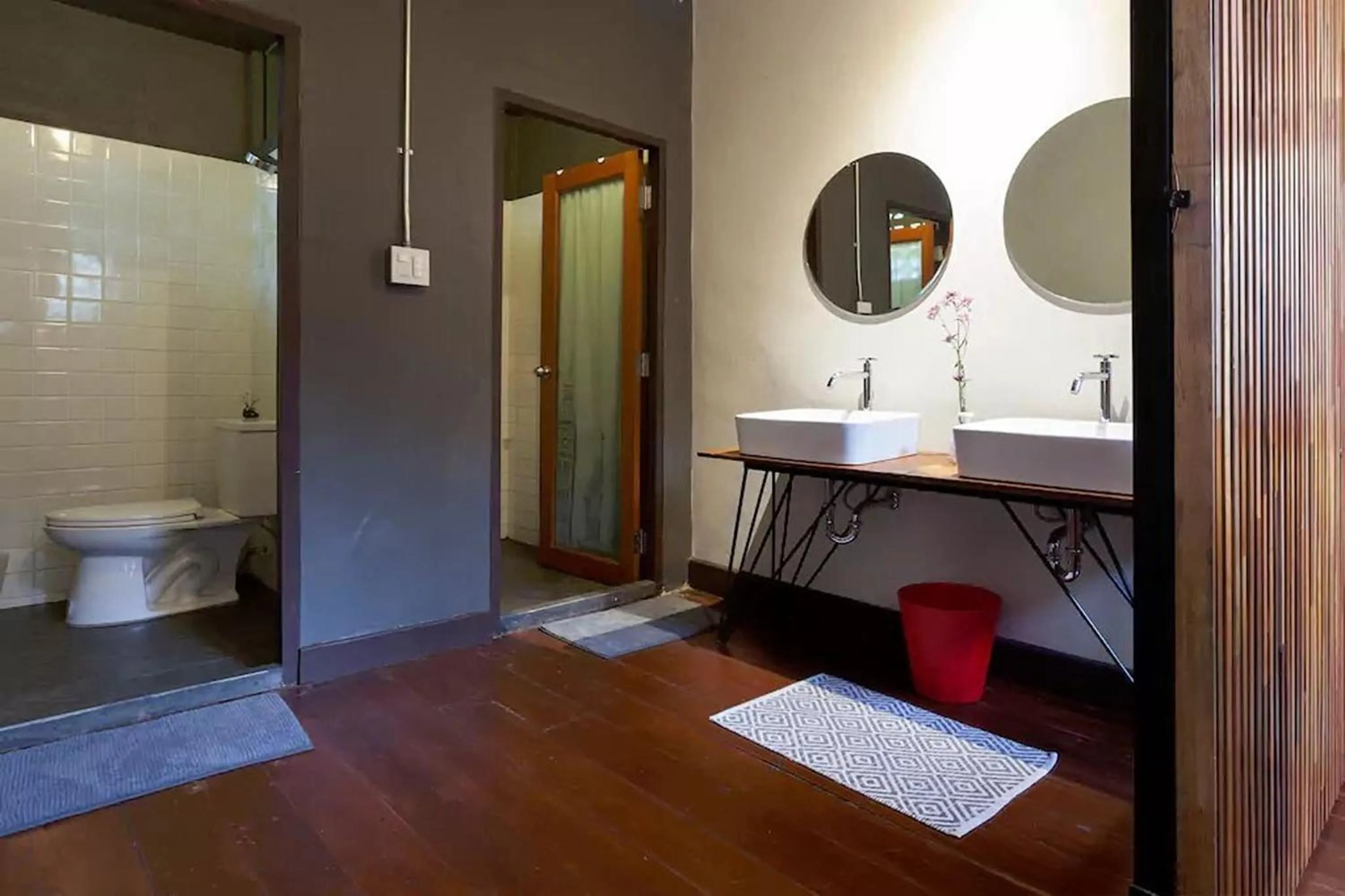 Bathroom in Chiang Mai D Hostel