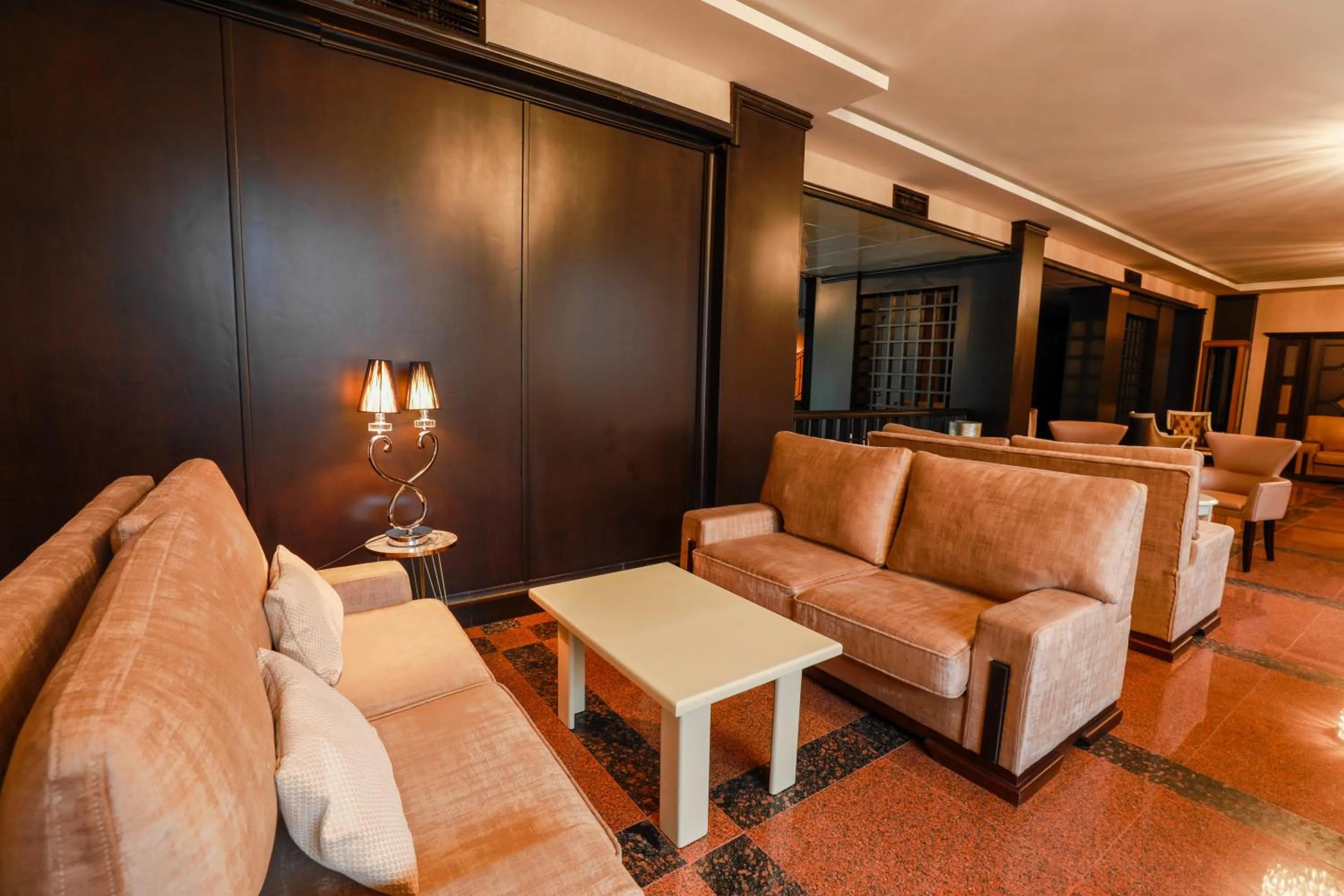 Communal lounge/ TV room in Park Dedeman Baku