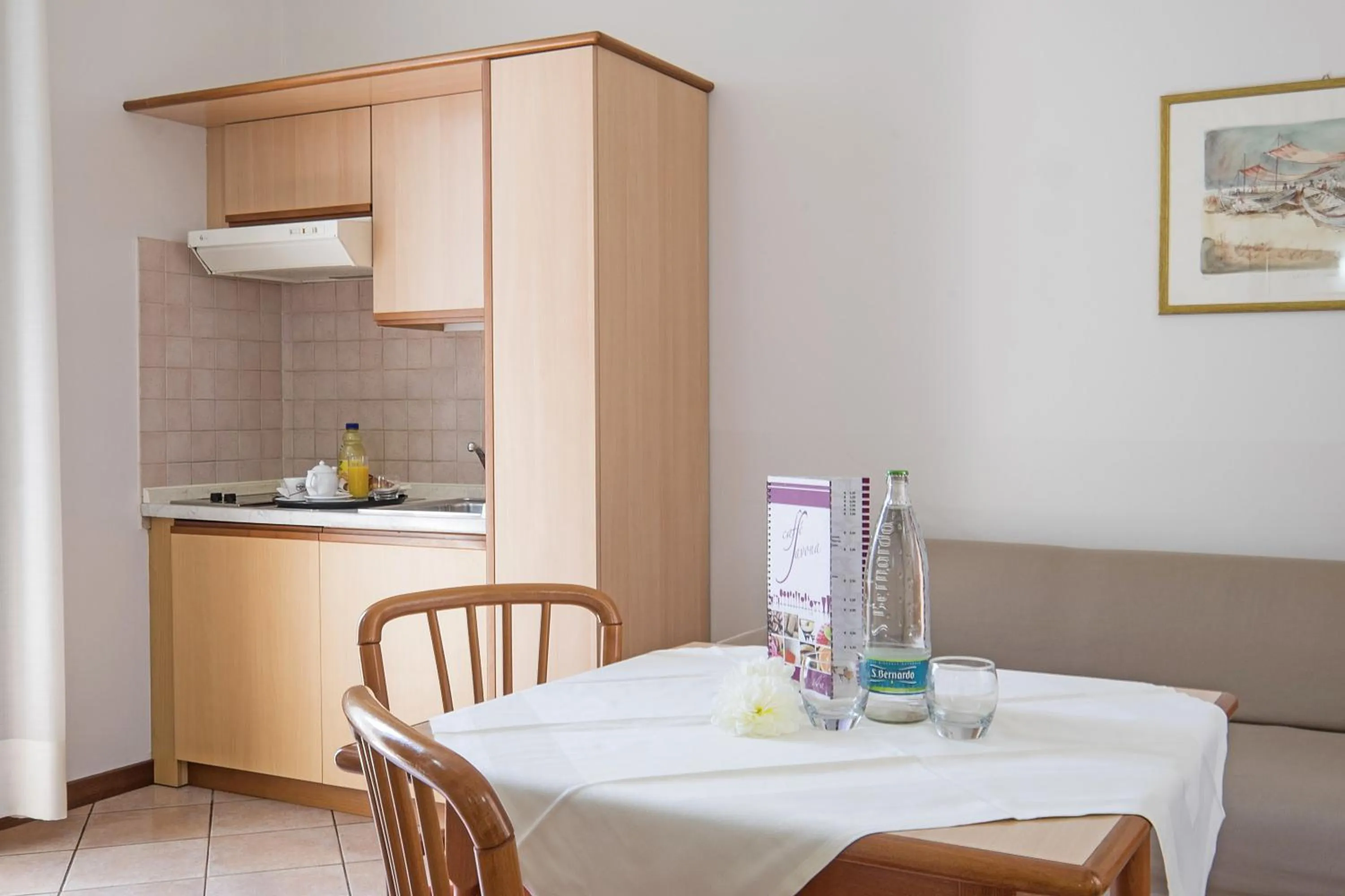 Kitchen or kitchenette in Residence XX Settembre
