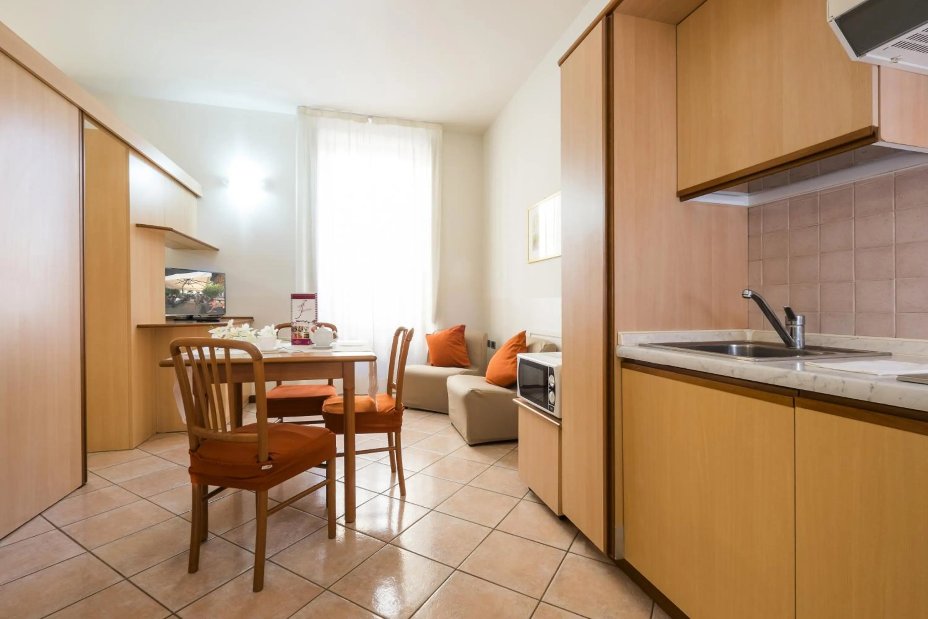 Kitchen or kitchenette in Residence XX Settembre