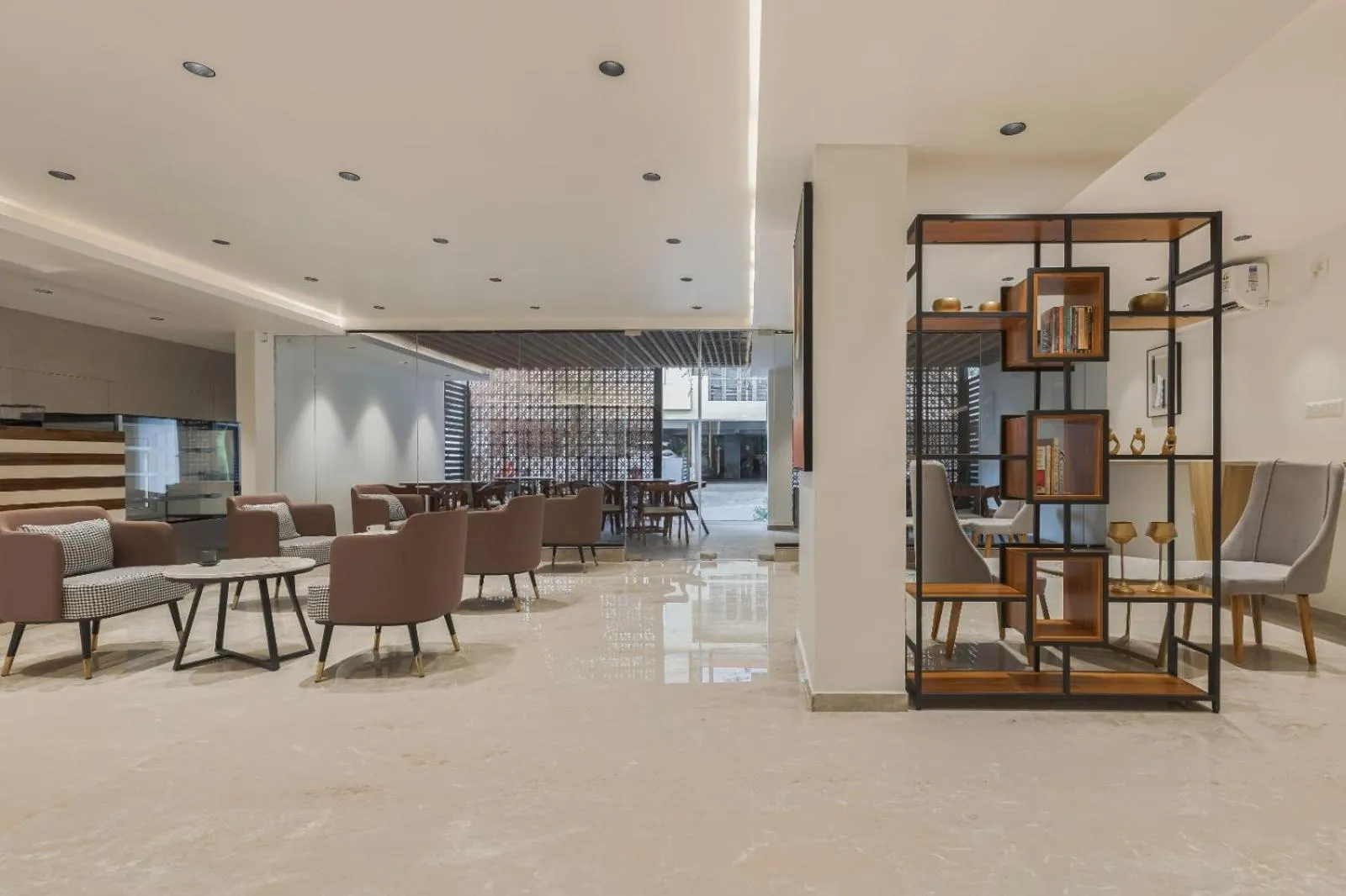 Seating area in Akoya Business Hotel - Smart Stays, Whitefield