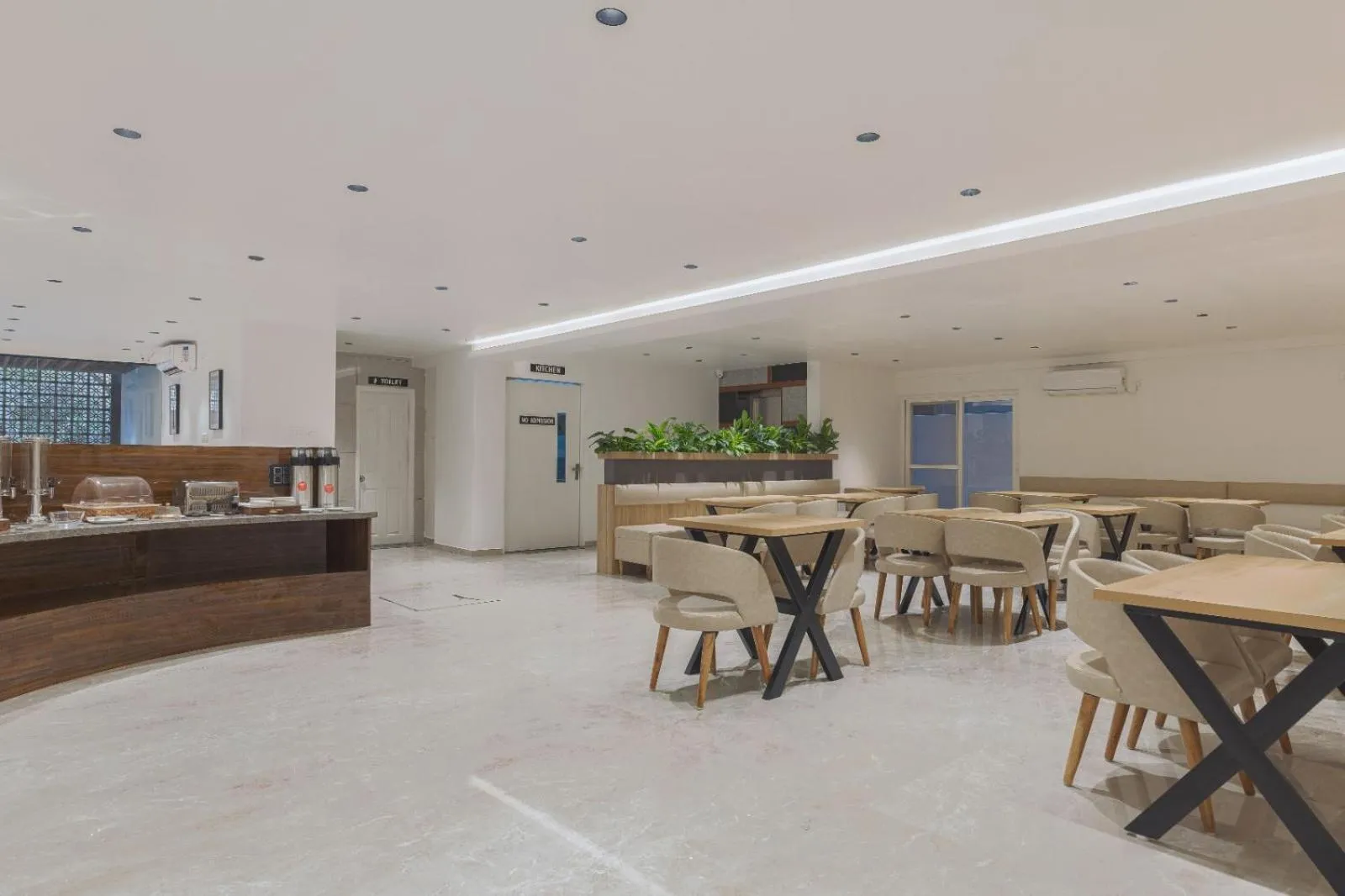 Dining area in Akoya Business Hotel - Smart Stays, Whitefield