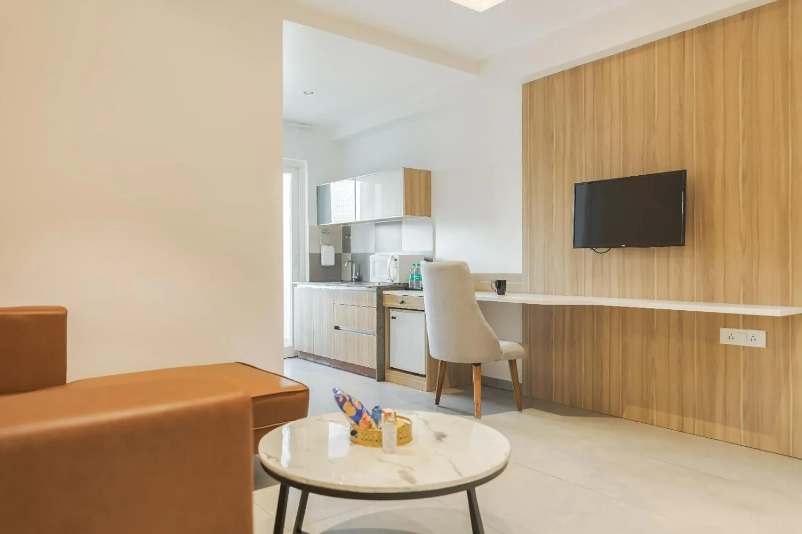 Kitchen or kitchenette in Akoya Business Hotel - Smart Stays, Whitefield