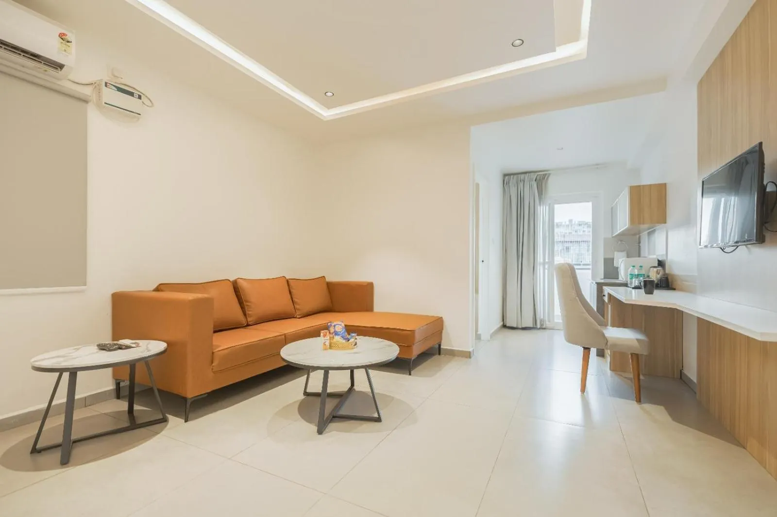 Seating area in Akoya Business Hotel - Smart Stays, Whitefield