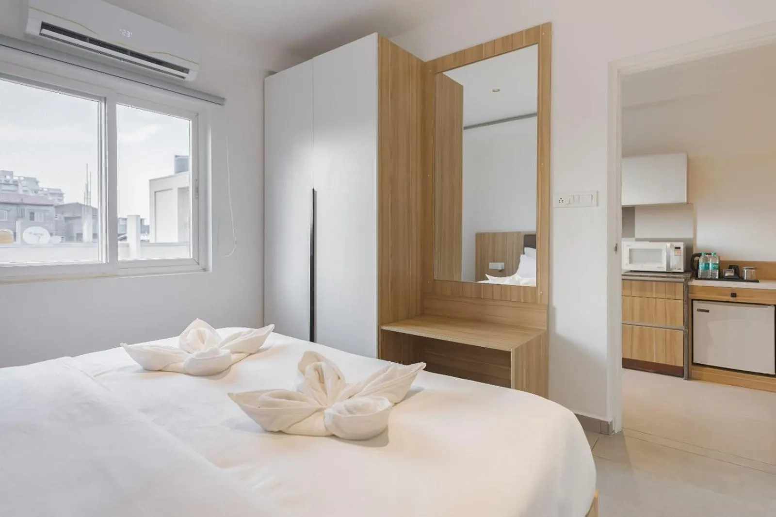 Bedroom, Bed in Akoya Business Hotel - Smart Stays, Whitefield