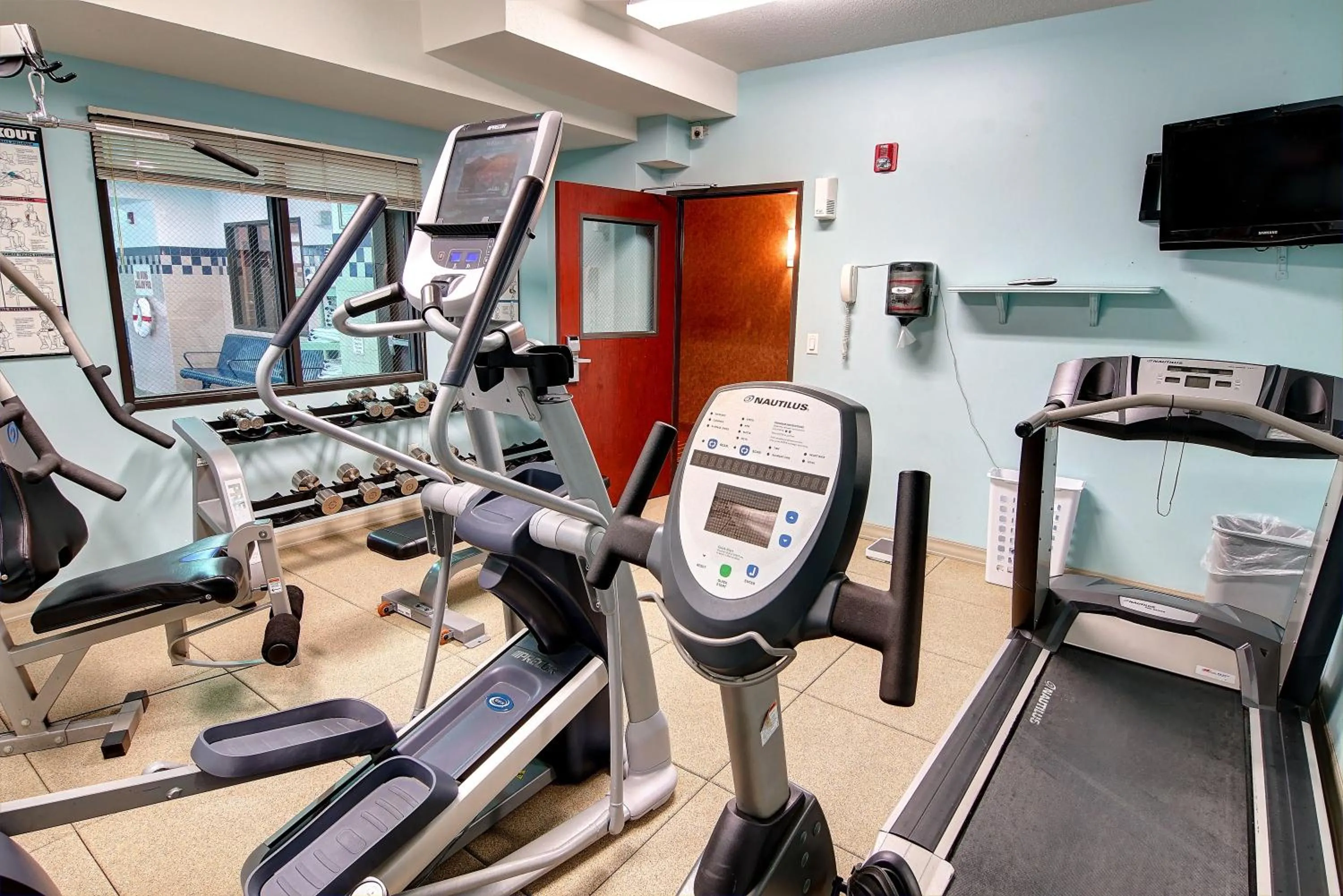 Fitness centre/facilities in Phoenix Inn Suites Albany